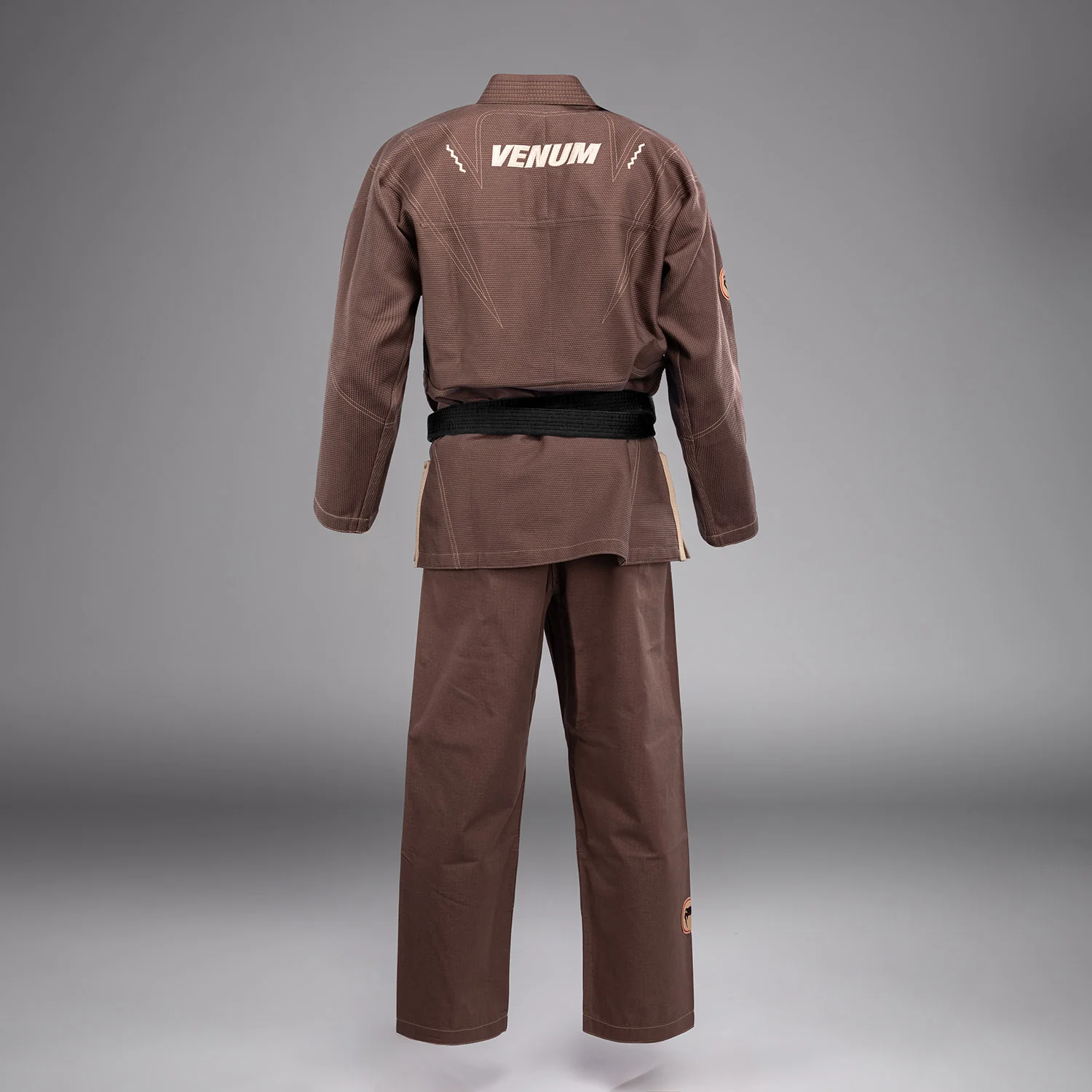 Venum Elite 5.0 Brazilian Jiu Jitsu Gi (450 gsm) - Chocolate Brown - Image 3