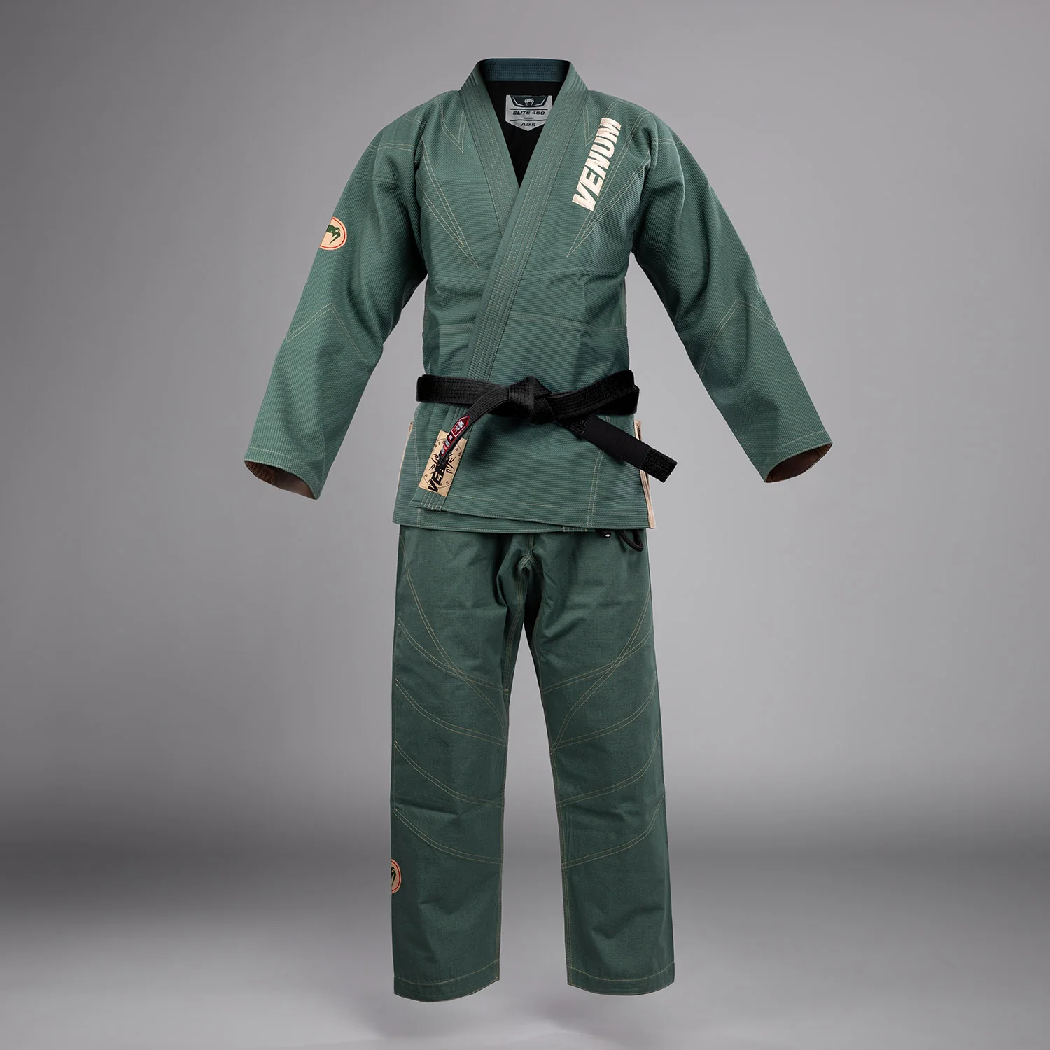 Venum Elite 5.0 Brazilian Jiu Jitsu Gi (450 gsm) - Forest Green