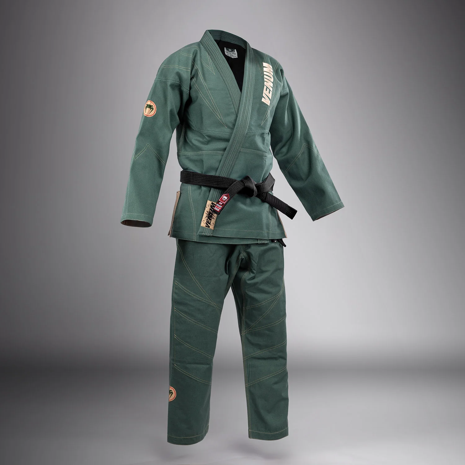 Venum Elite 5.0 Brazilian Jiu Jitsu Gi (450 gsm) - Forest Green - Image 2