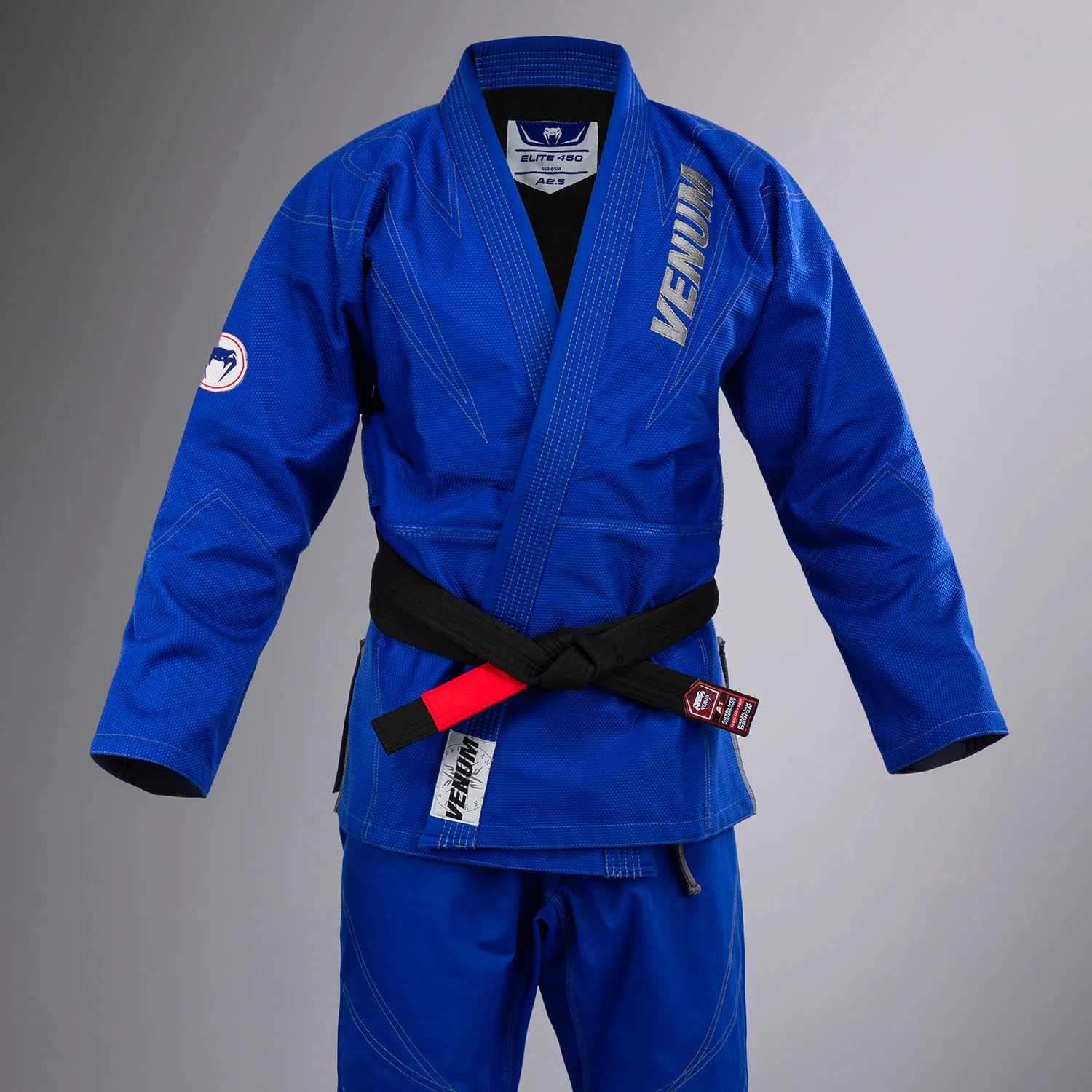 Venum Elite 5.0 Brazilian Jiu Jitsu Gi (450 gsm) - Royal Blue - Image 2