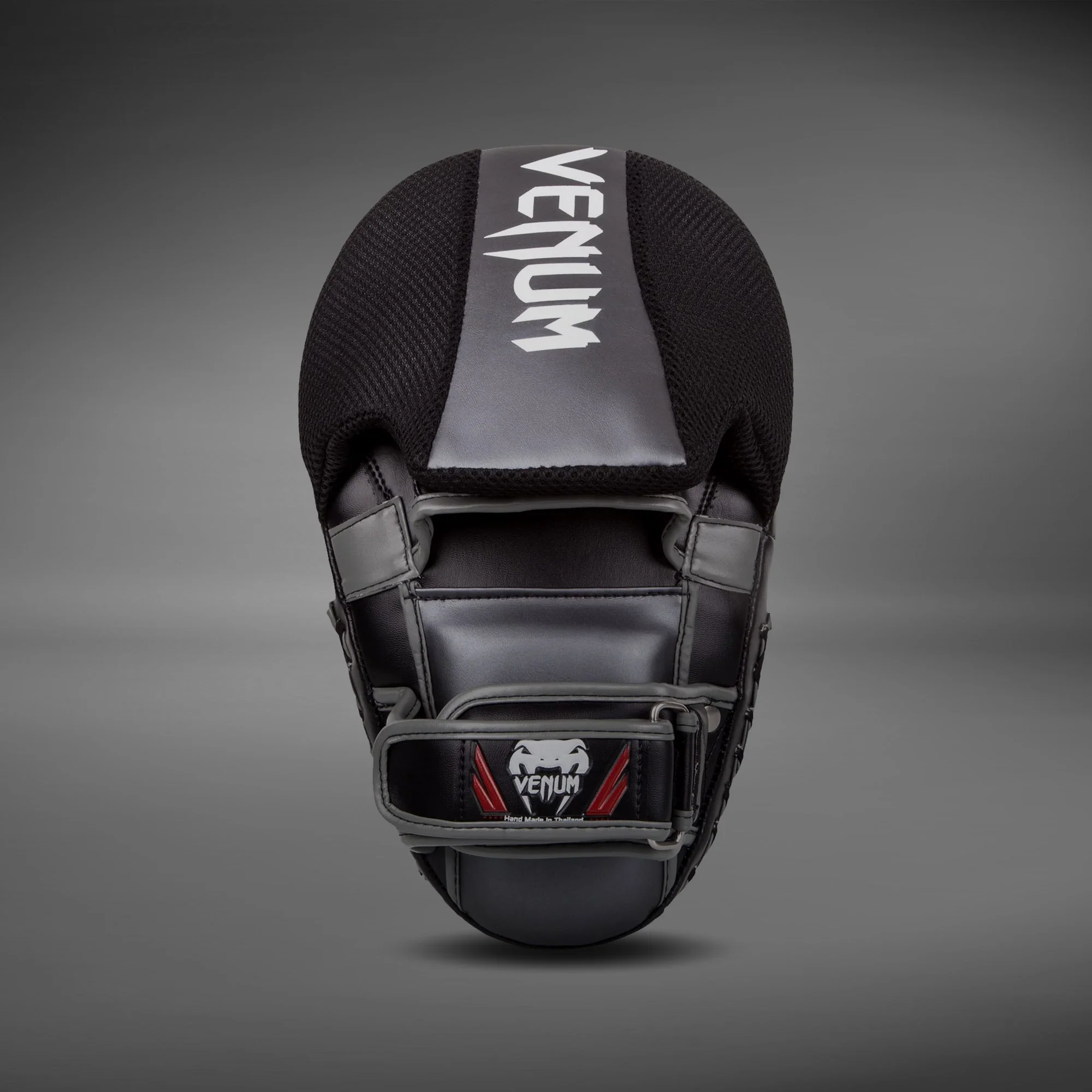 Venum Elite Big Focus Mitts - Black/White - Image 4