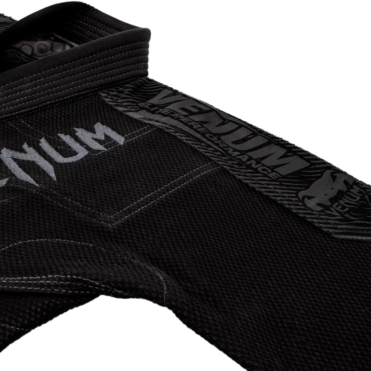 Venum Elite BJJ Gi - Black/Black - Image 7