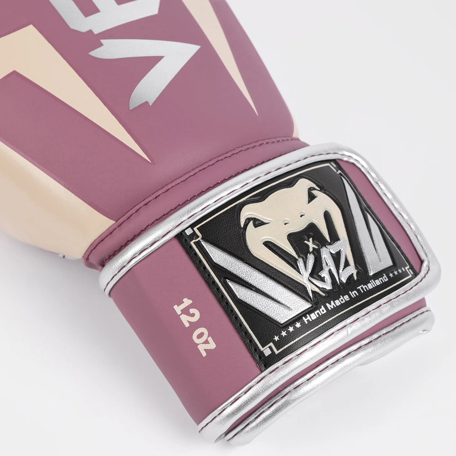 Venum x Kaz Elite Boxing Gloves - Dusky Orchid - Image 6