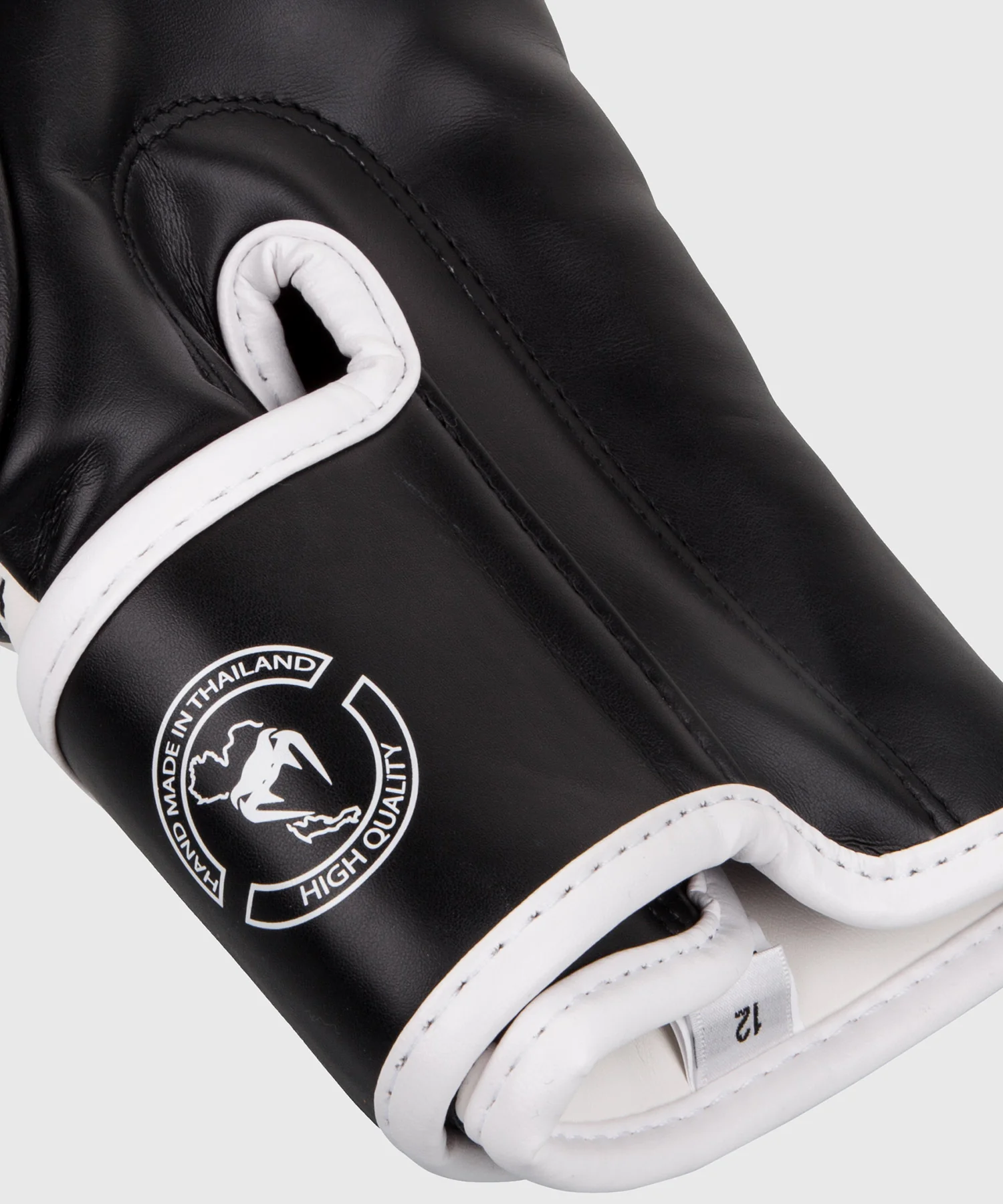 Venum Elite Boxing Gloves - White/Black/Red - Image 5