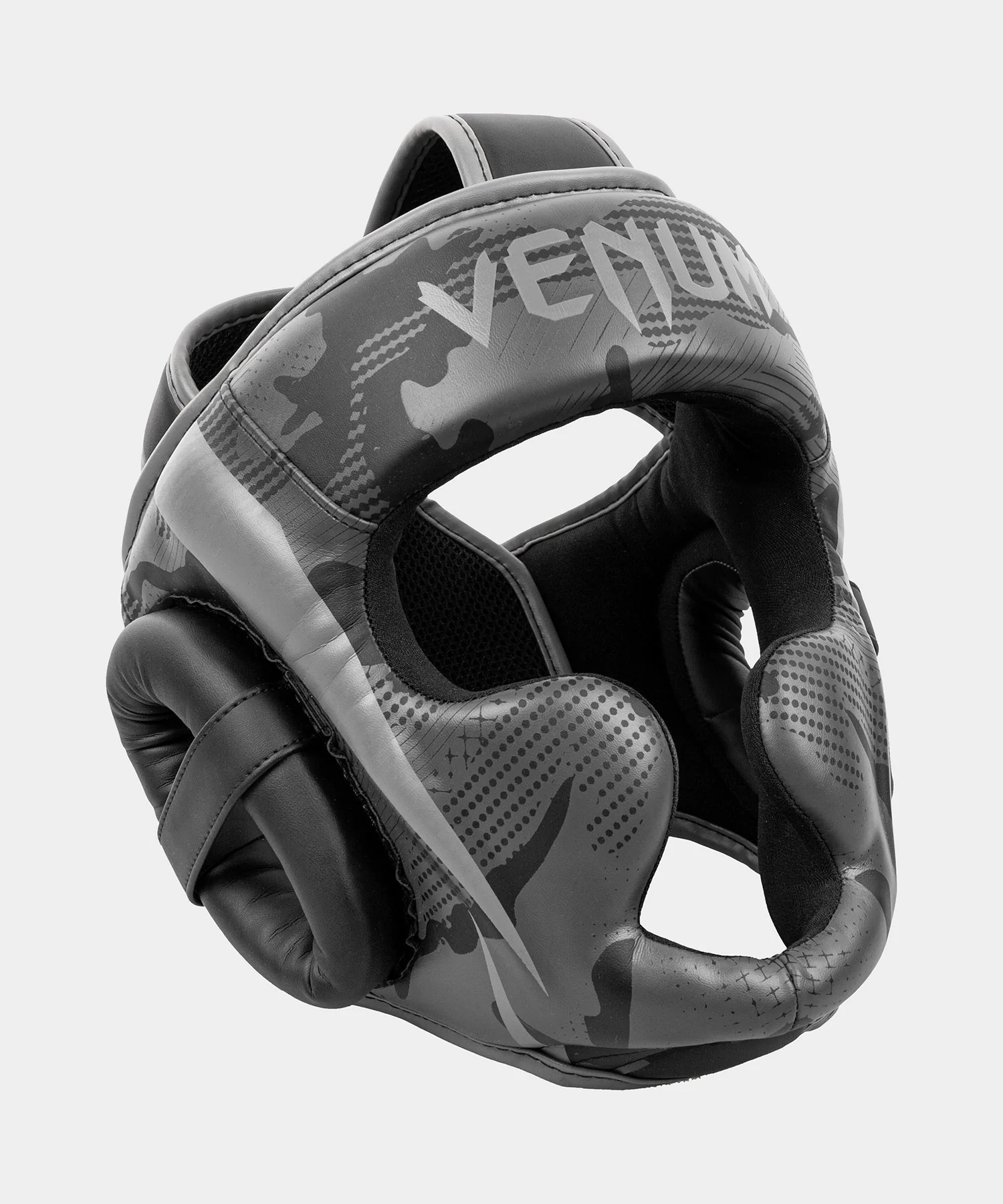 Venum Elite Boxing Headgear - Black/Dark camo - Image 2