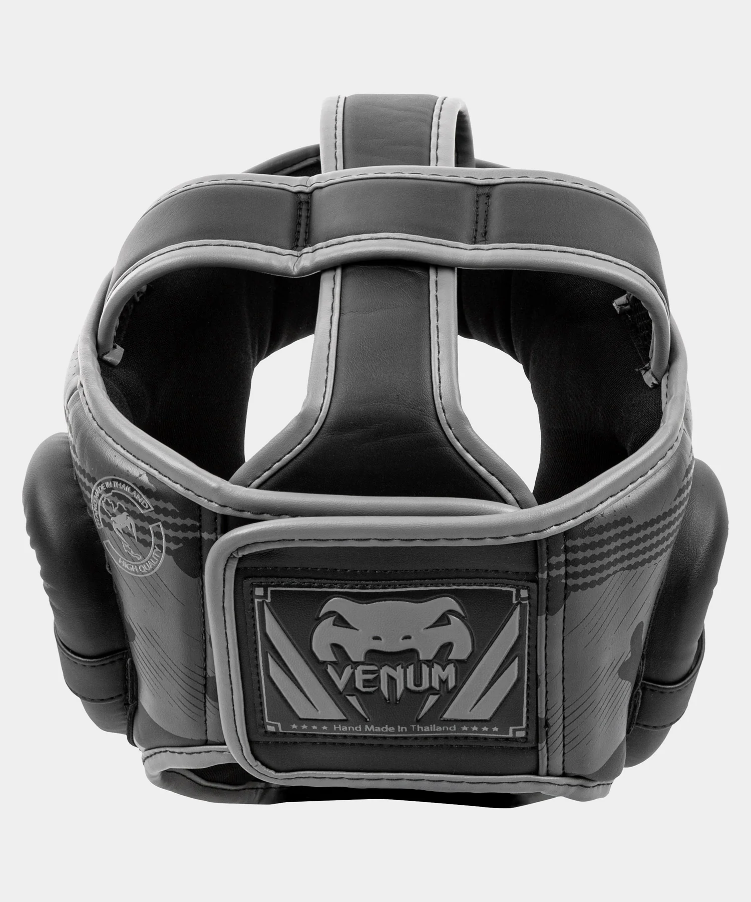 Venum Elite Boxing Headgear - Black/Dark camo - Image 3