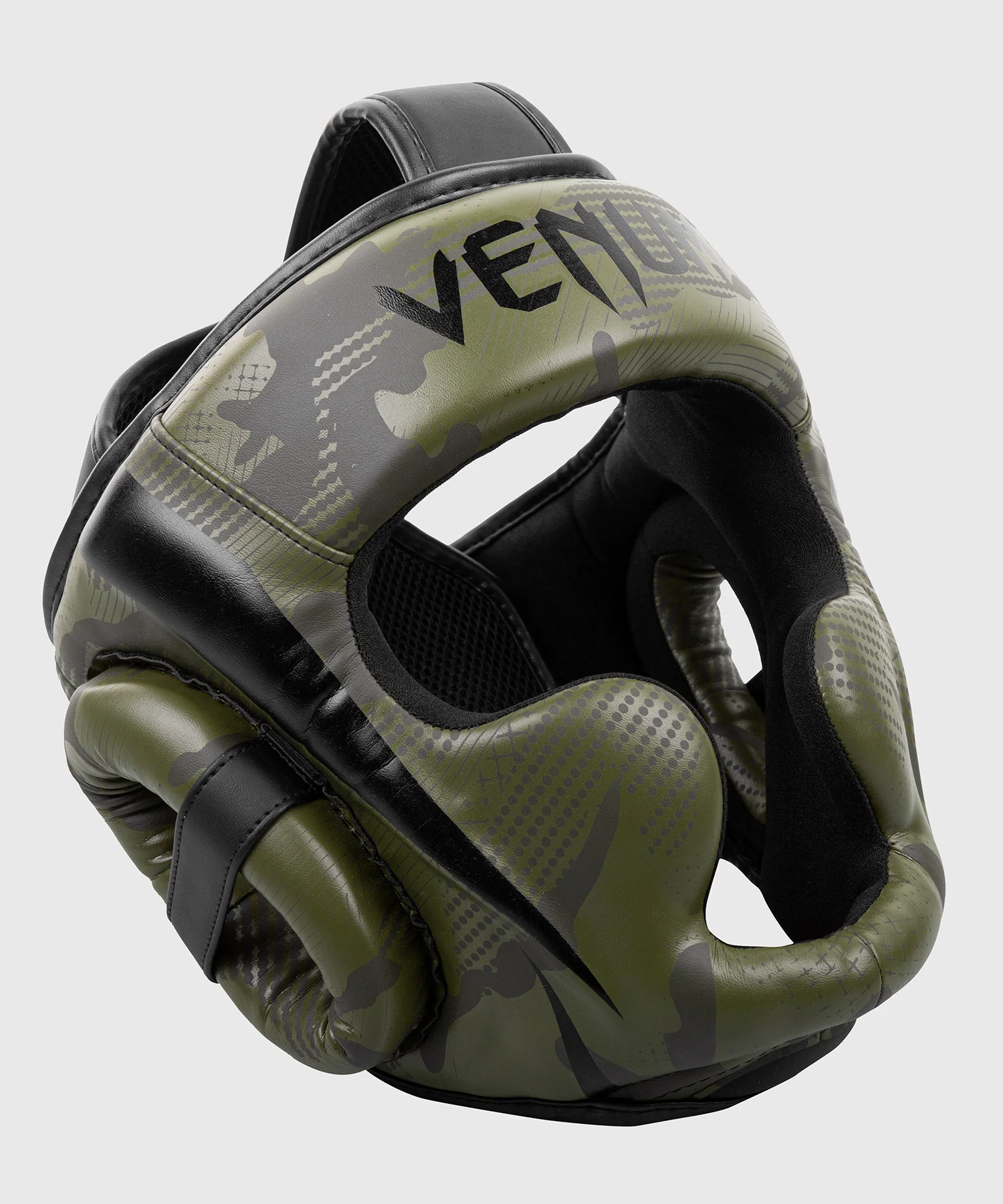 Venum Elite Boxing Headgear - Khaki camo - Image 2