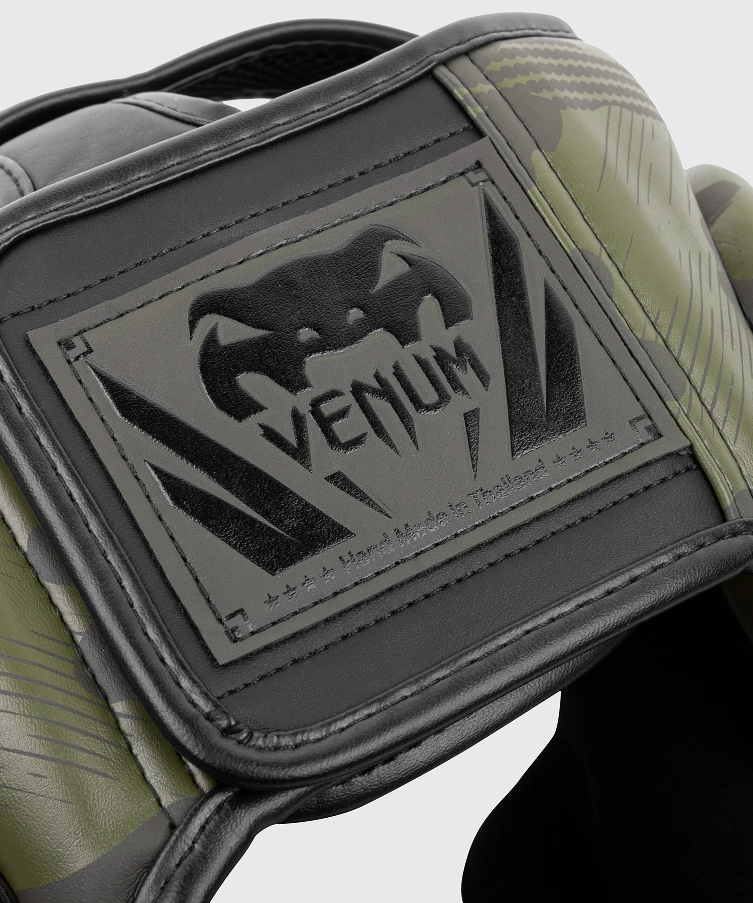 Venum Elite Boxing Headgear - Khaki camo - Image 6