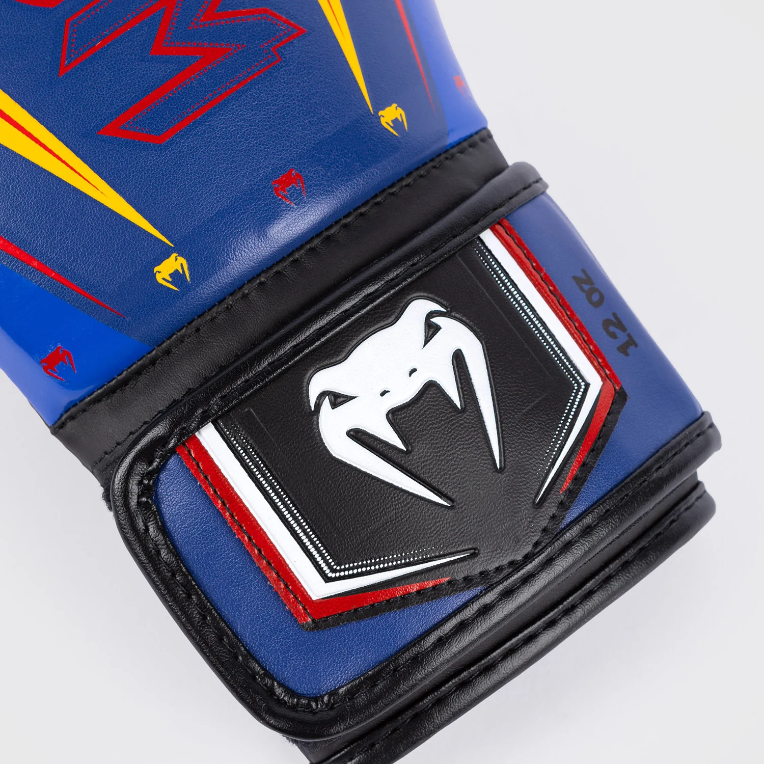 Venum Elite Evo Boxing Gloves - Blue/Yellow - Image 5