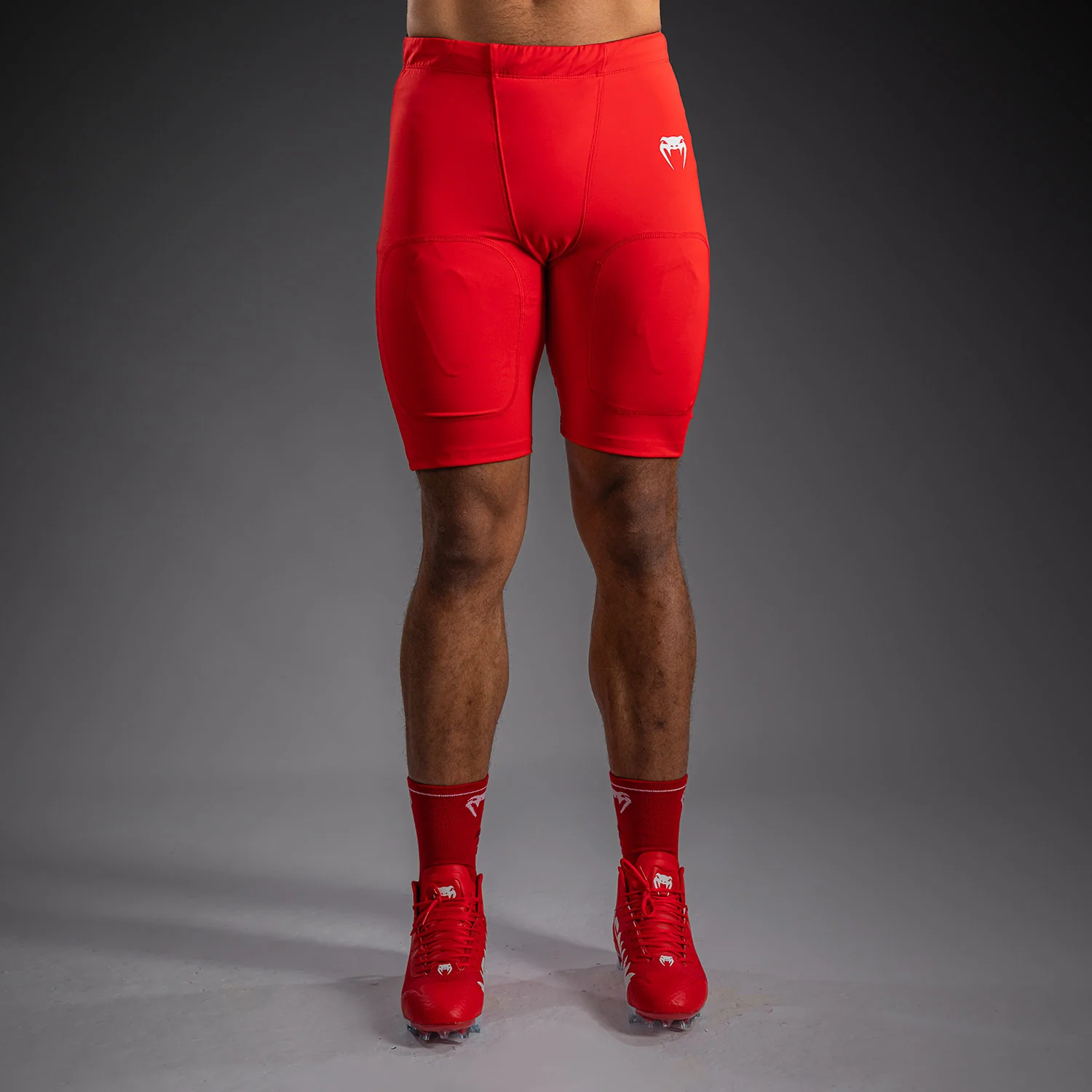 Venum Elite Football Compression Shorts - Red
