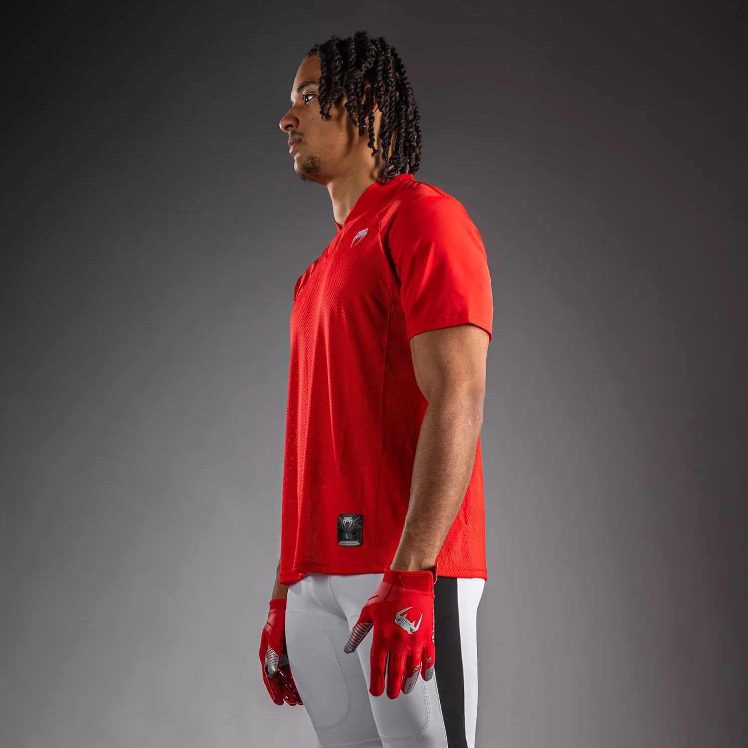 Venum Elite Football Short Sleeve Jersey - Red - Image 2