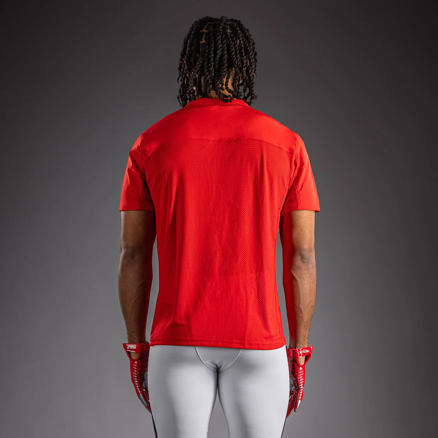 Venum Elite Football Short Sleeve Jersey - Red - Image 4
