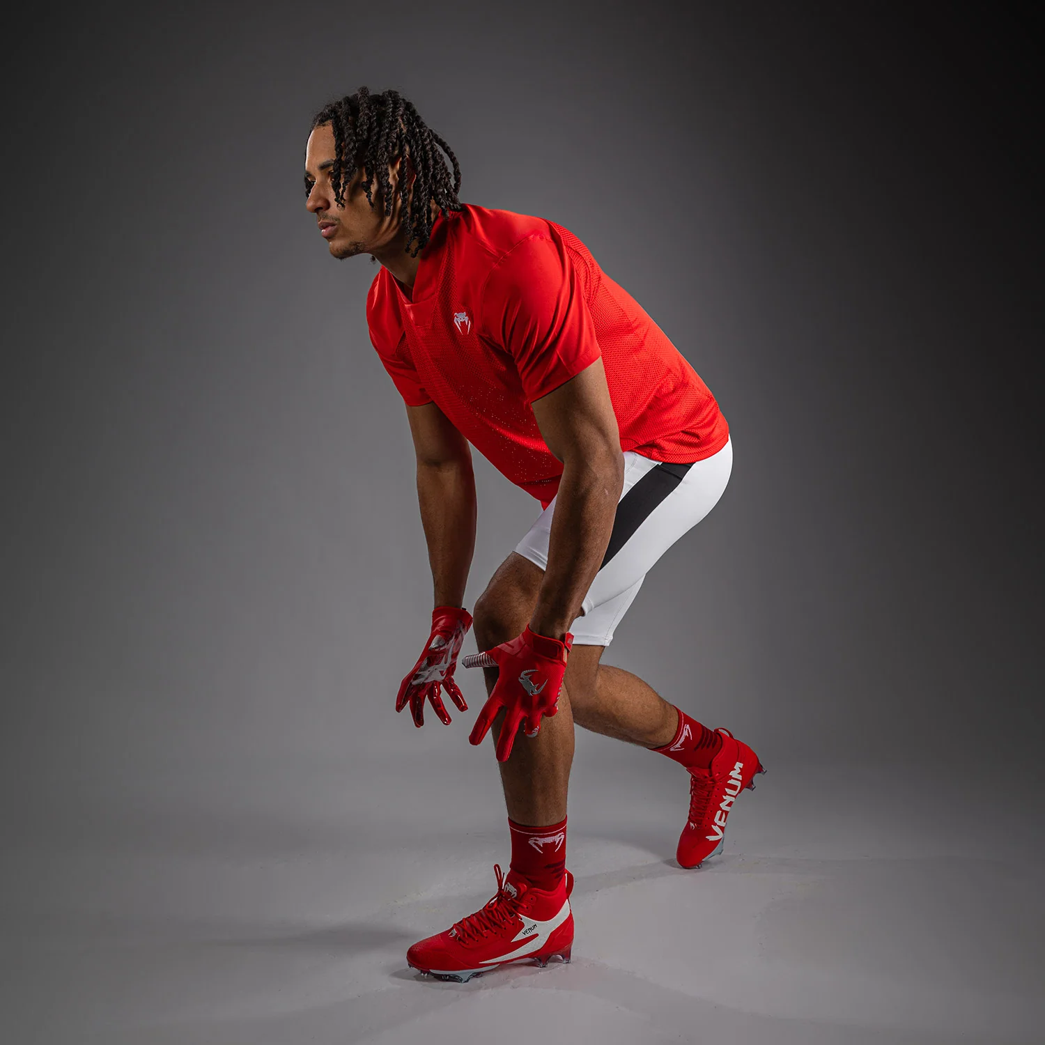 Venum Elite Football Short Sleeve Jersey - Red - Image 5
