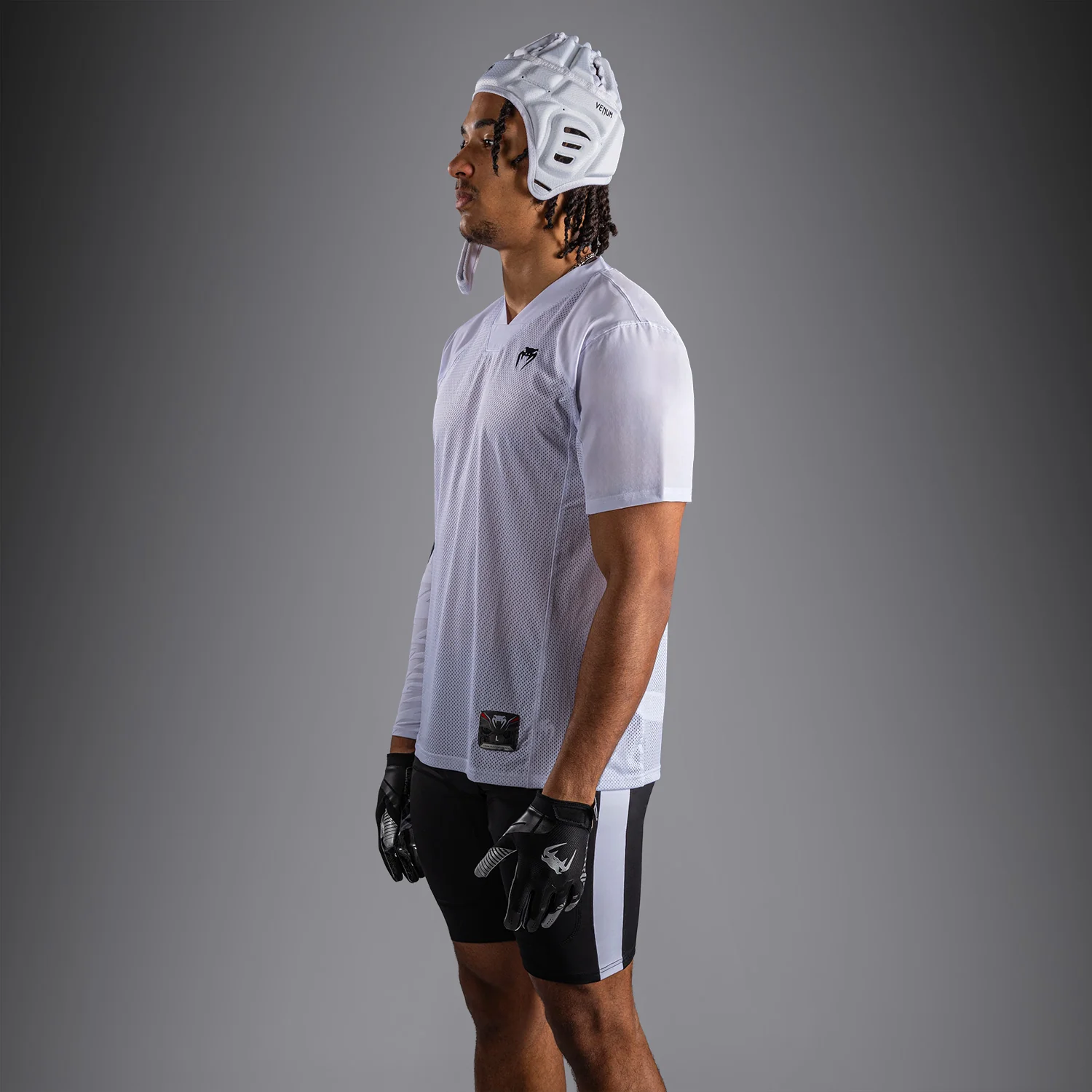 Venum Elite Football Short Sleeve Jersey - White - Image 4