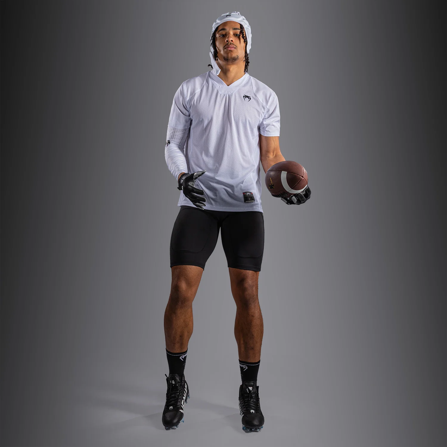 Venum Elite Football Short Sleeve Jersey - White - Image 8