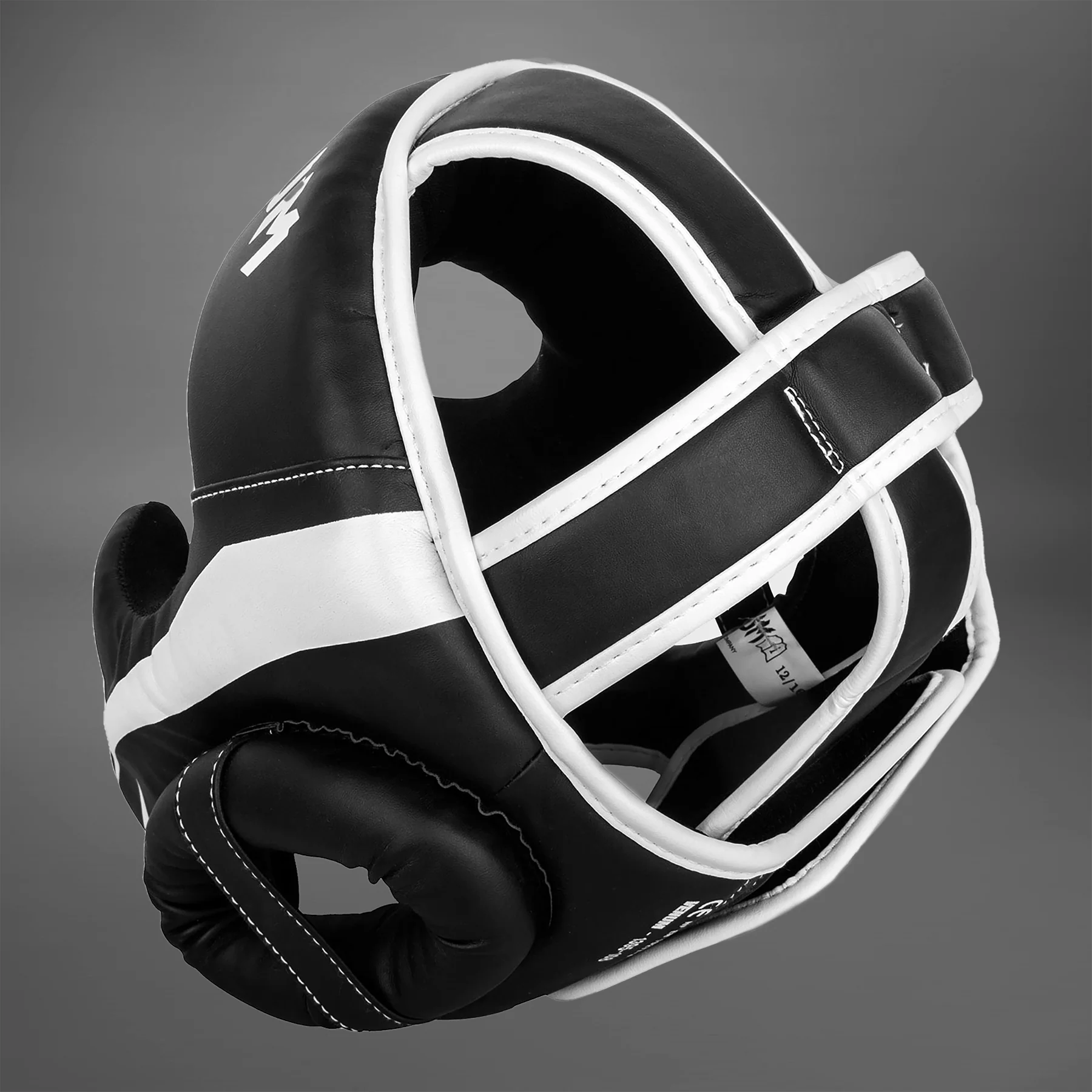 Venum Elite Headgear - Black/White - Image 3