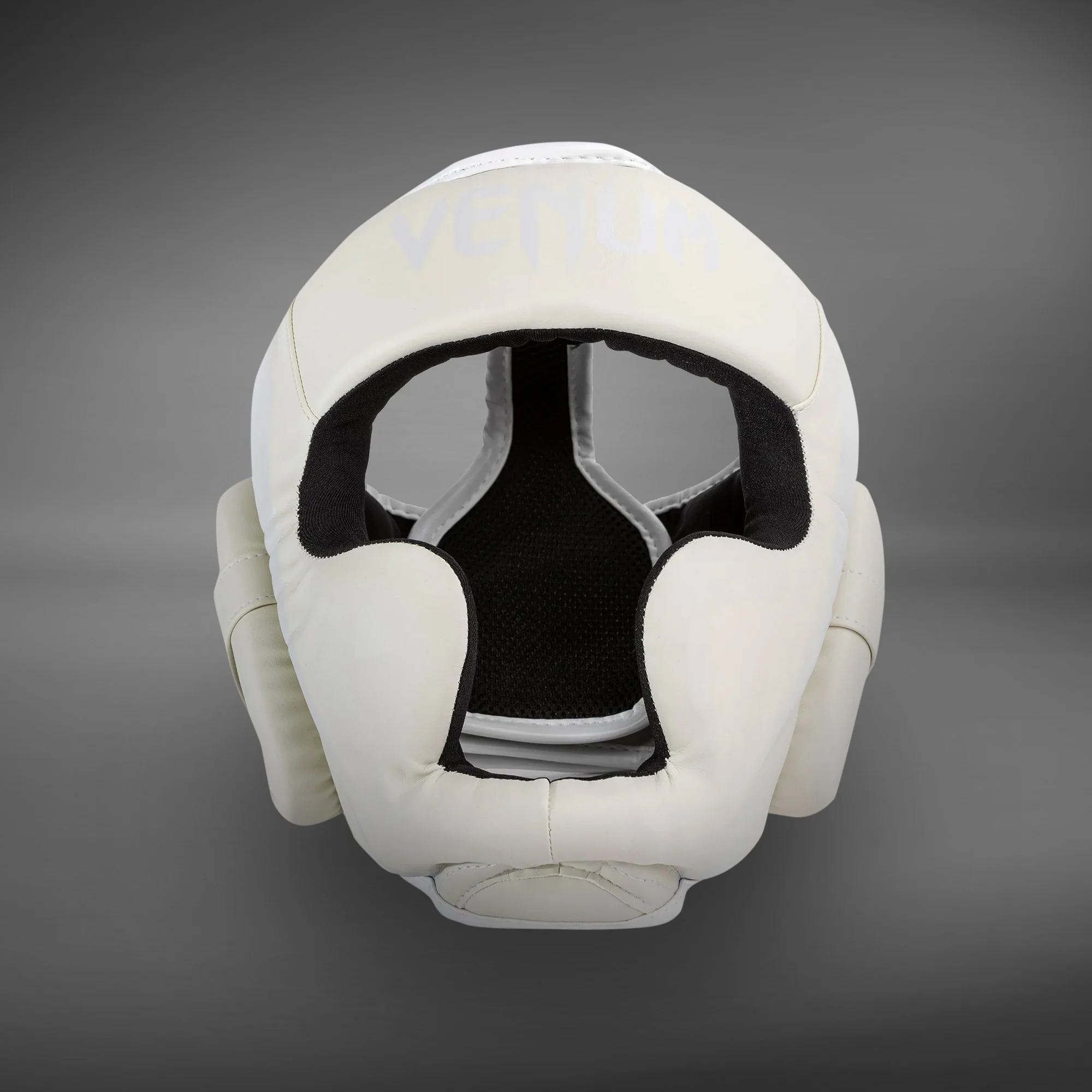 Venum Elite Headgear – White/White