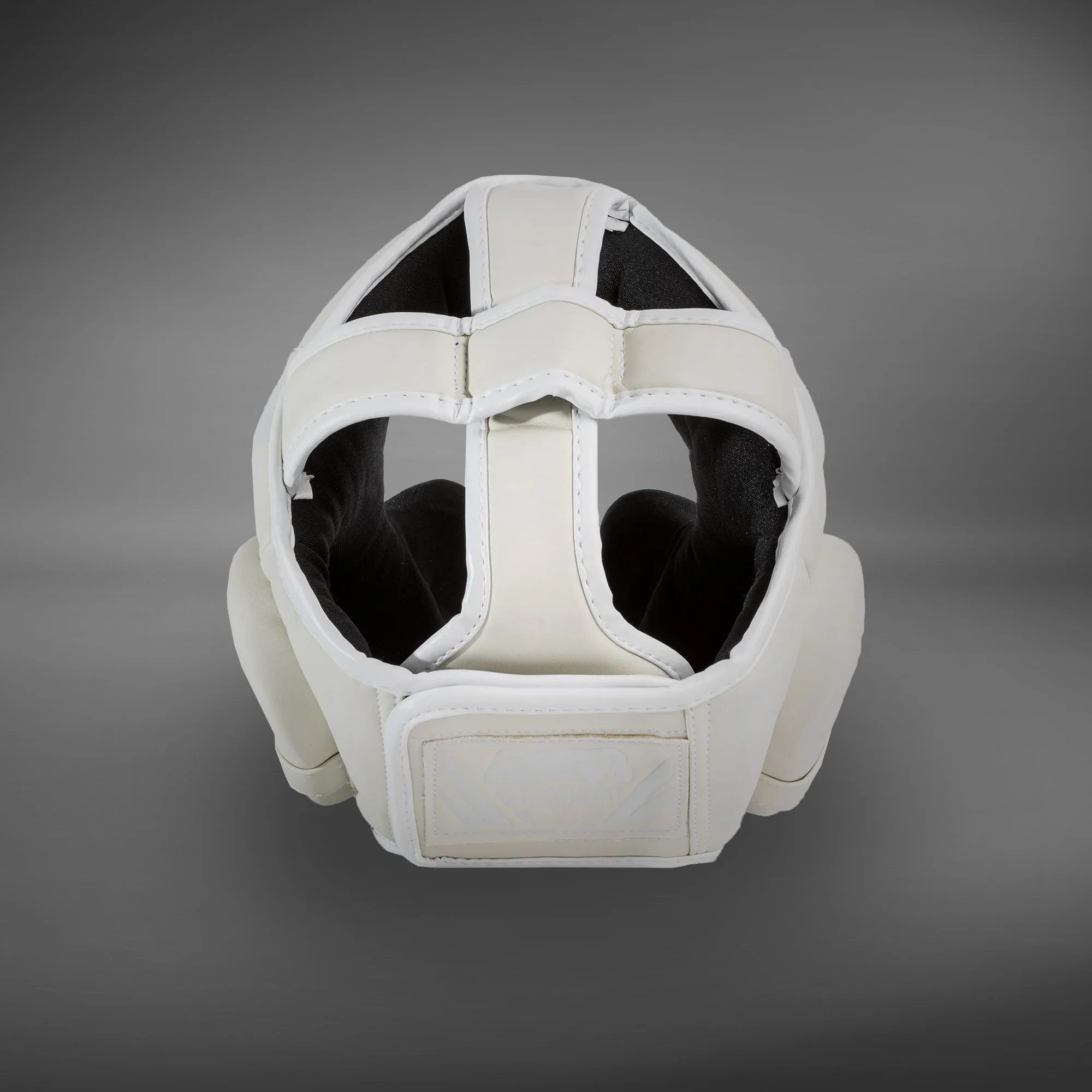 Venum Elite Headgear – White/White - Image 2