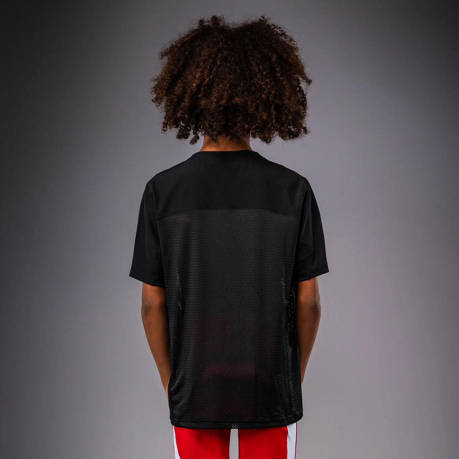 Venum Elite Kids Football Short Sleeve Jersey - Black - Image 3