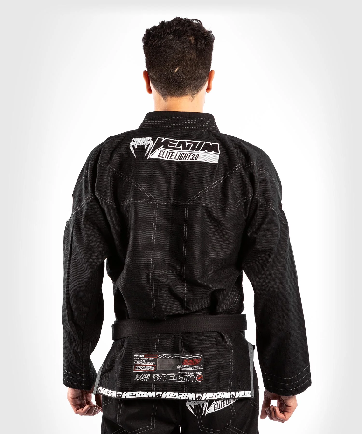 Venum Elite Light 3.0 BJJ Gi - Black - Image 2