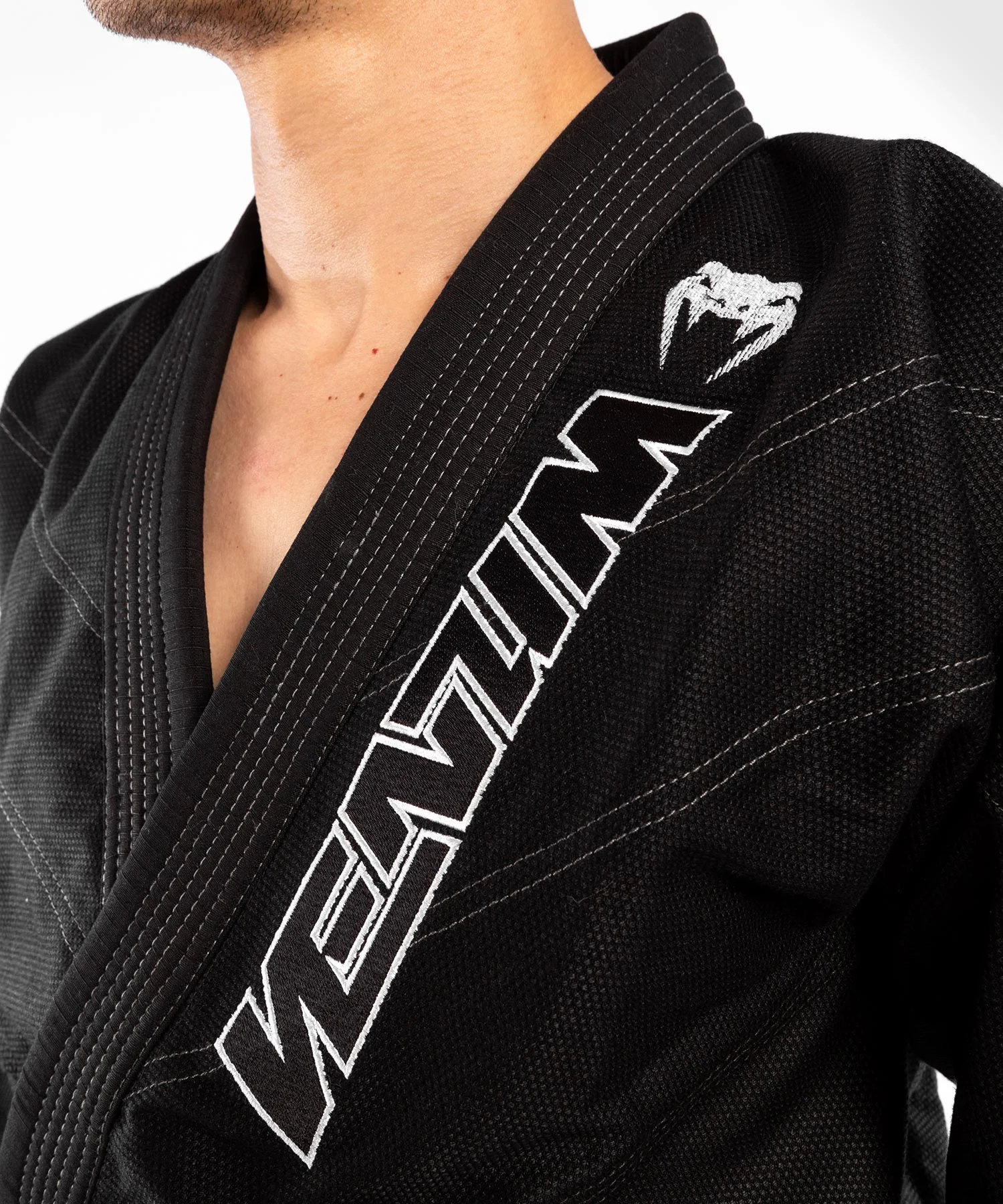 Venum Elite Light 3.0 BJJ Gi - Black - Image 4