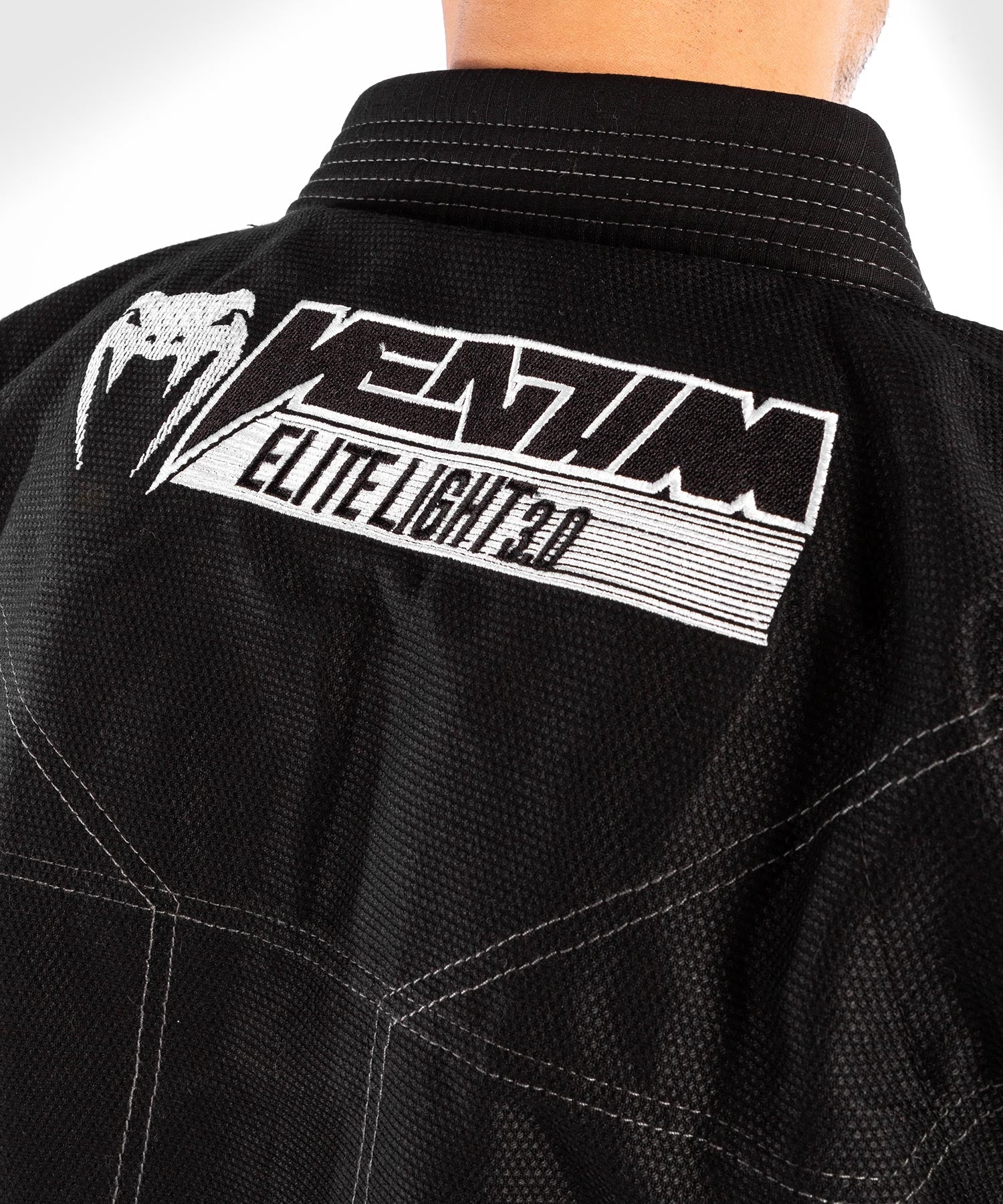 Venum Elite Light 3.0 BJJ Gi - Black - Image 6