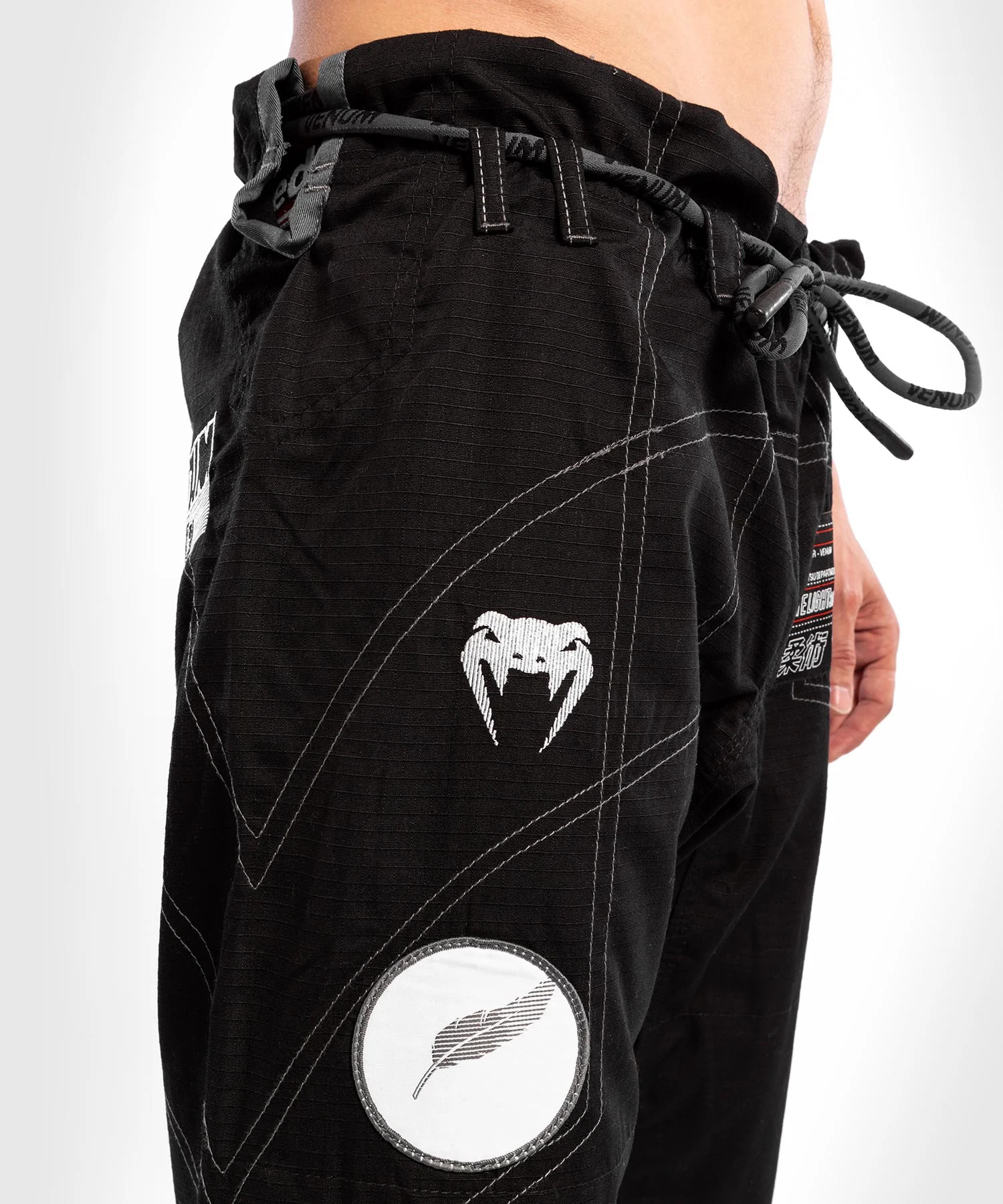 Venum Elite Light 3.0 BJJ Gi - Black - Image 9