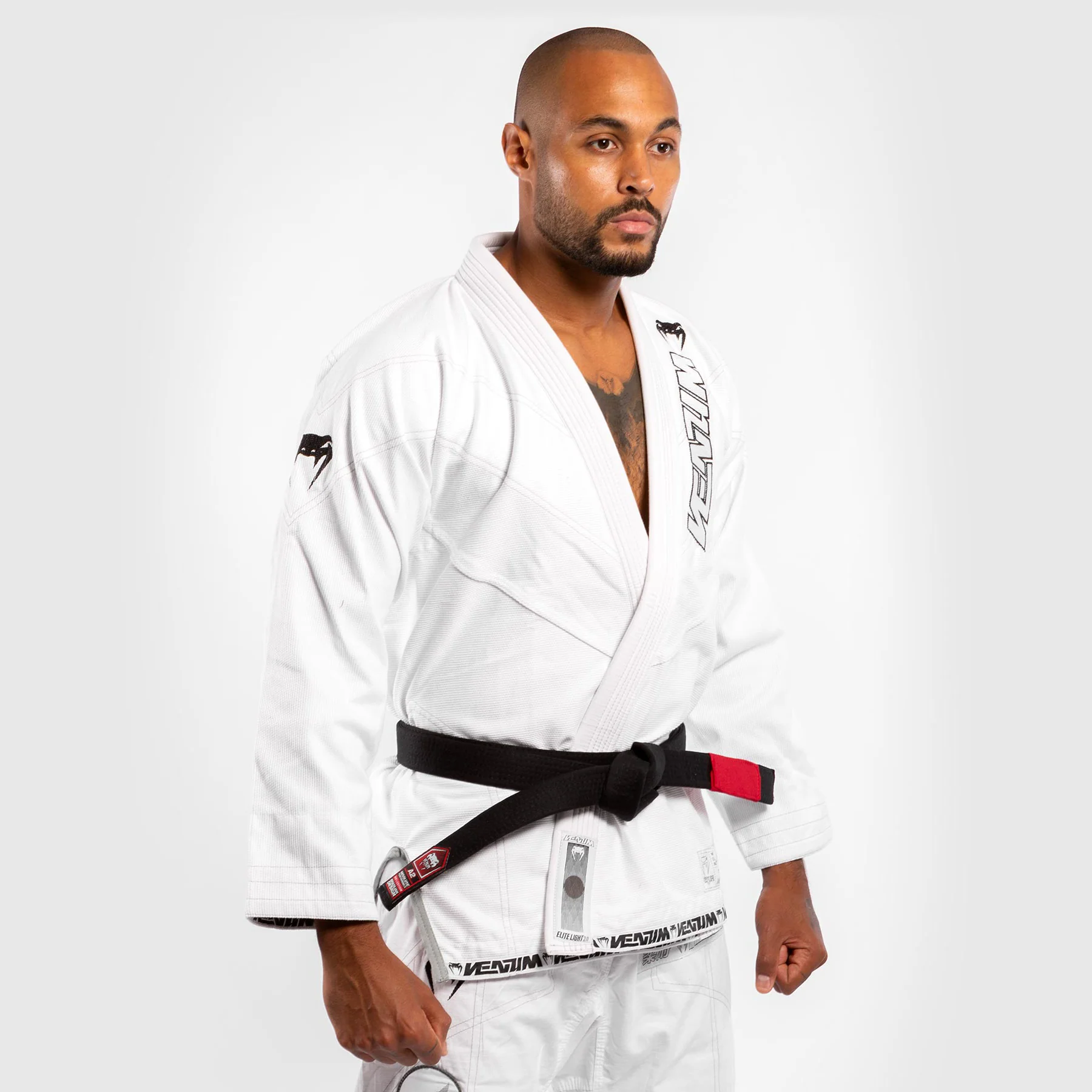 Venum Elite Light 3.0 BJJ Gi - White - Image 9