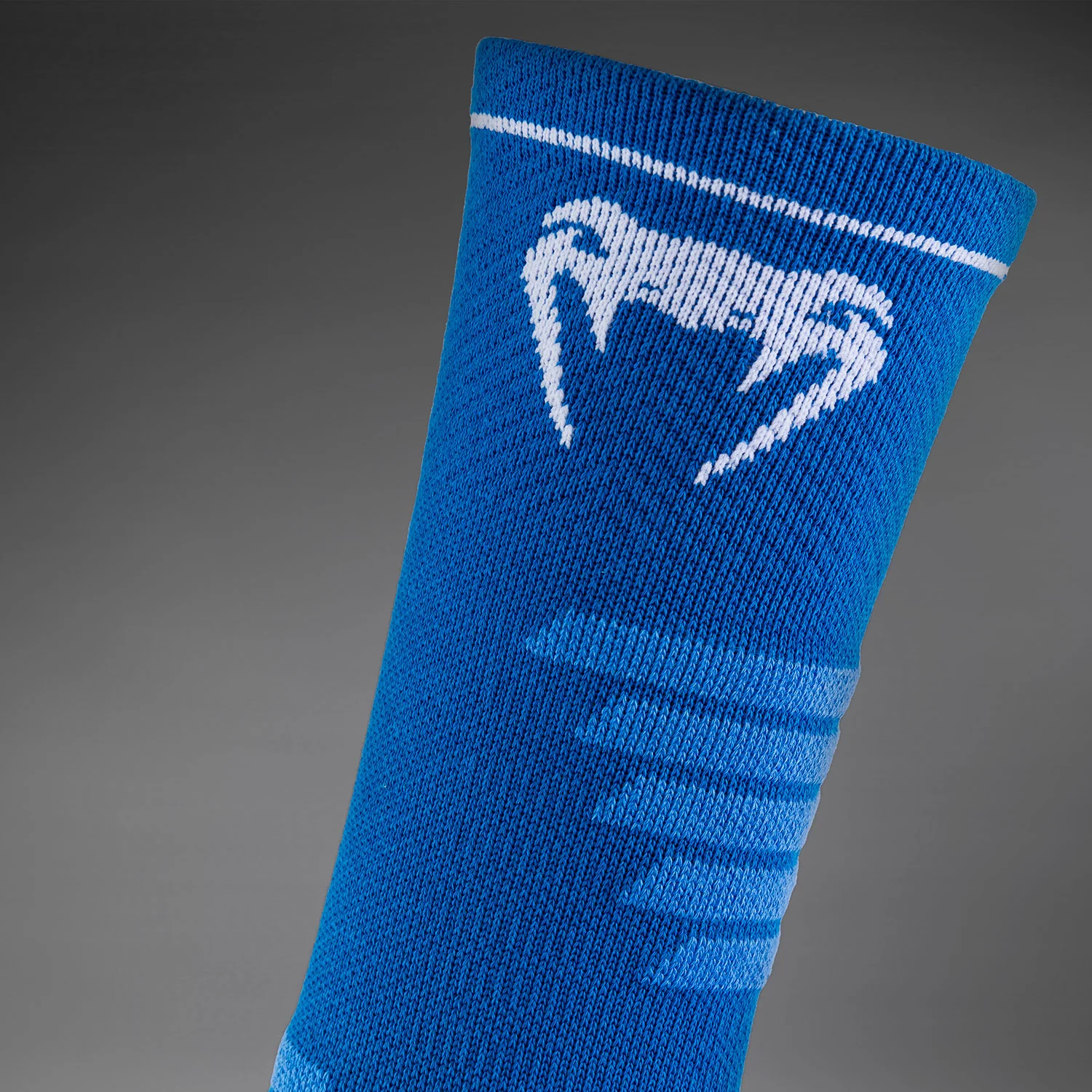 Venum Elite Performance Crew Socks - Royal Blue/White - Image 3