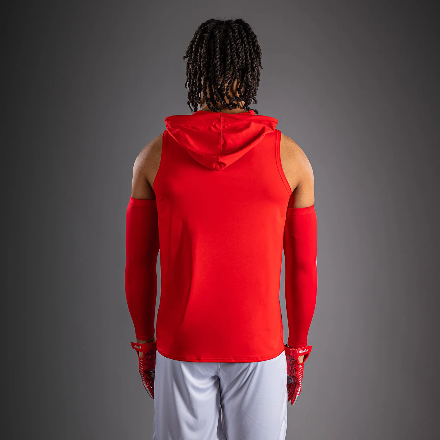 Venum Elite Sleeveless Dry-Tech Hoodie - Red - Image 4