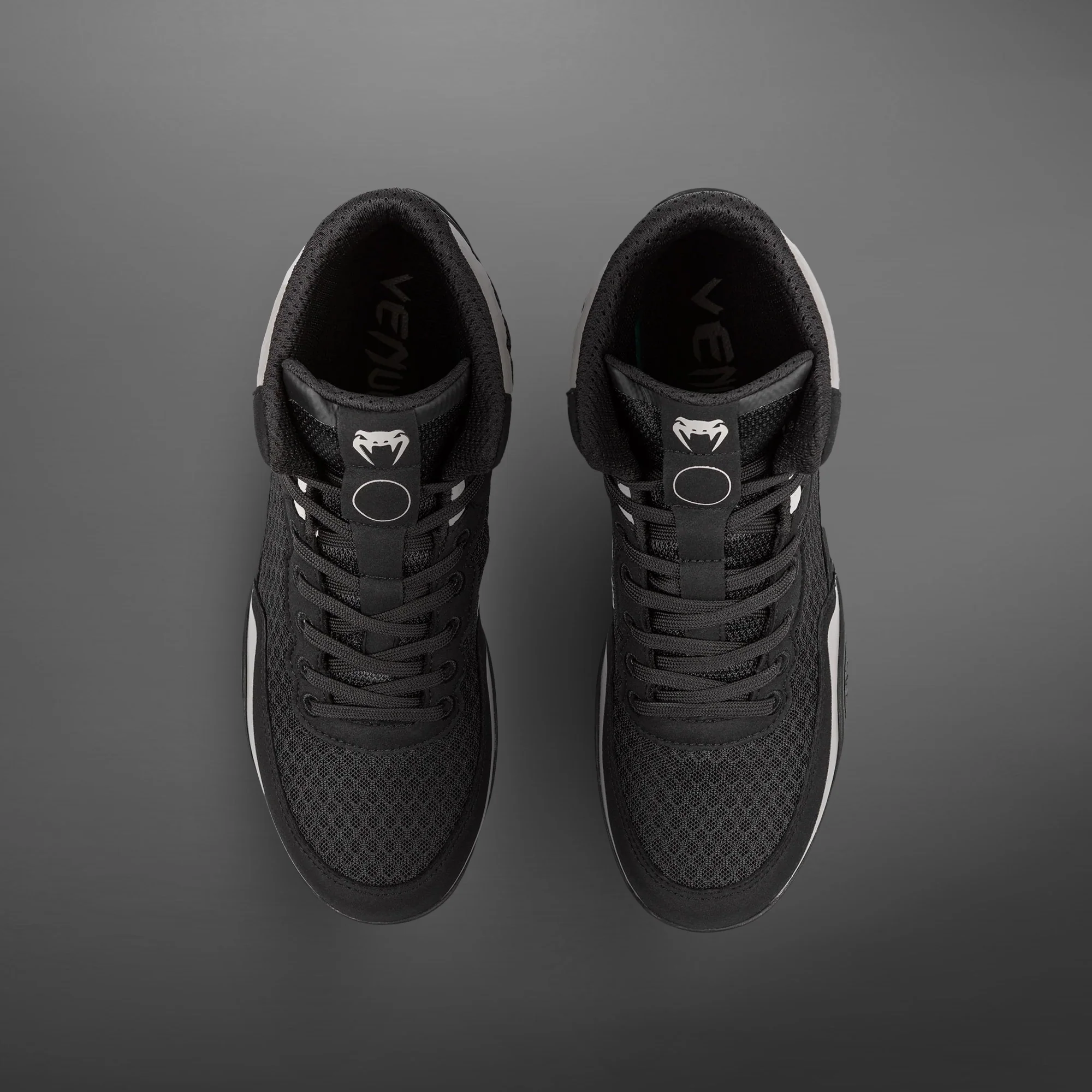 Venum Elite Wrestling Shoes - Black/Sand - Image 4
