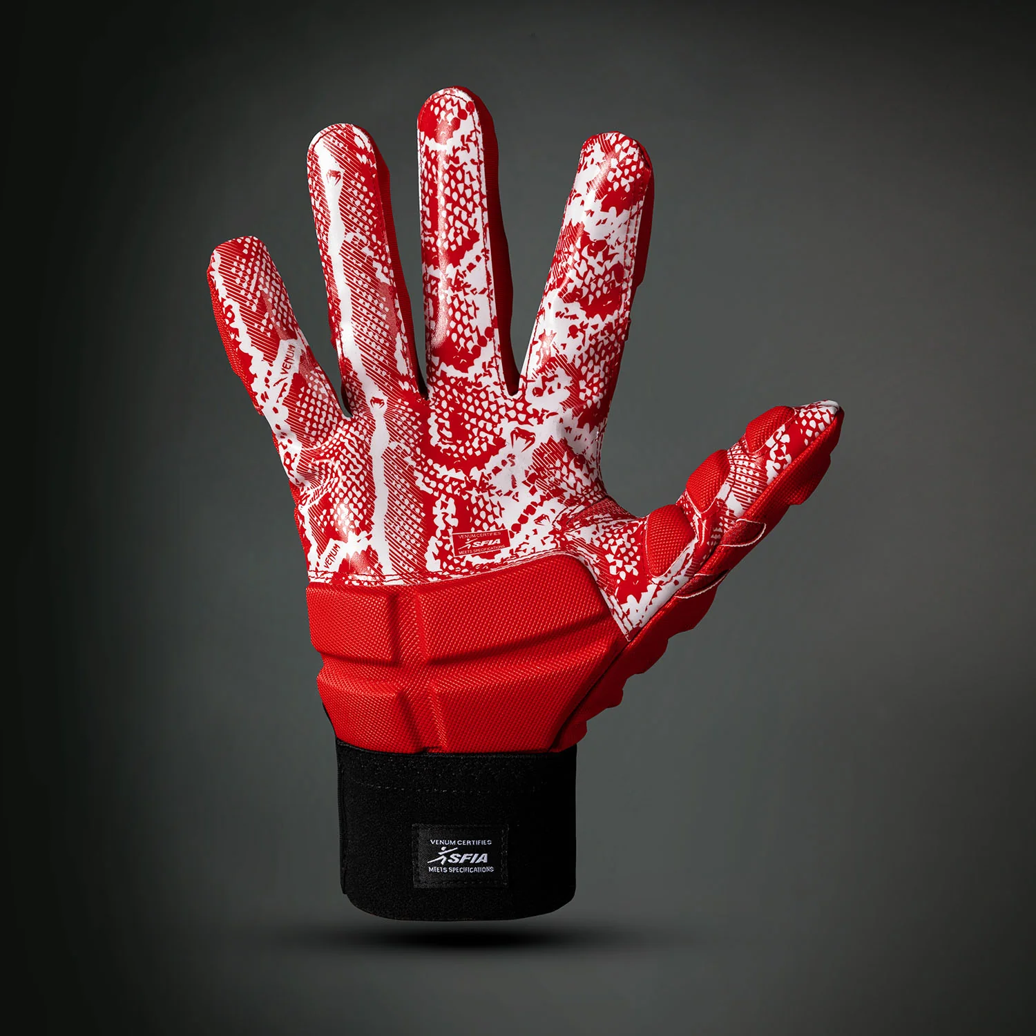 RED/WHITE Venum Elite Xtp Football Gloves - Image 3