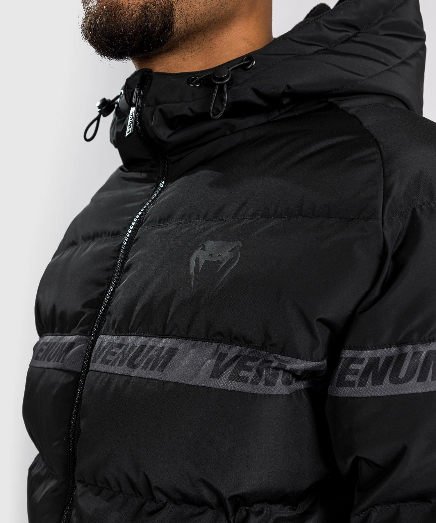 Venum Elite4 Down Jacket - Black - UNISEX - Image 8