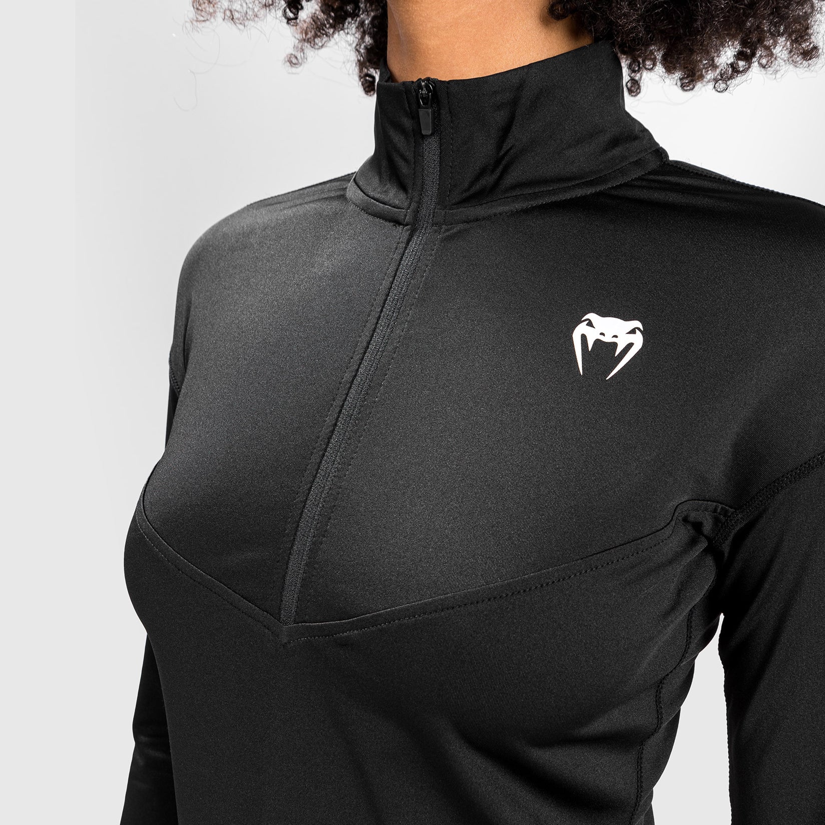Venum Essential Women's Base Layer Top - Black - Image 7