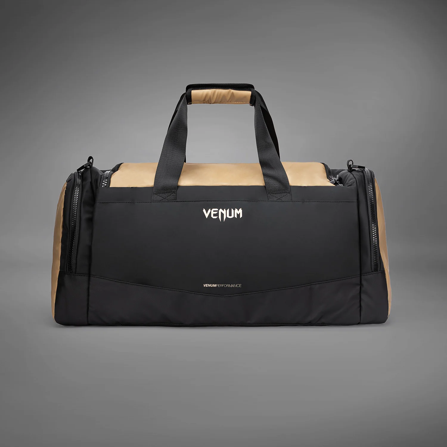 Venum Evo 2 Trainer Lite Duffle Bag (55-63L) - Black/Sand - Image 3