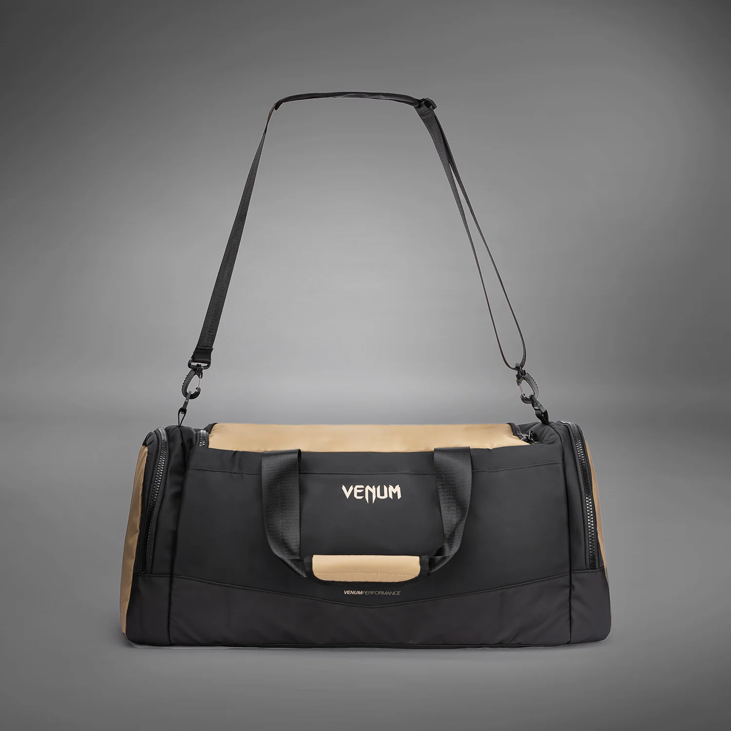 Venum Evo 2 Trainer Lite Duffle Bag (55-63L) - Black/Sand - Image 4