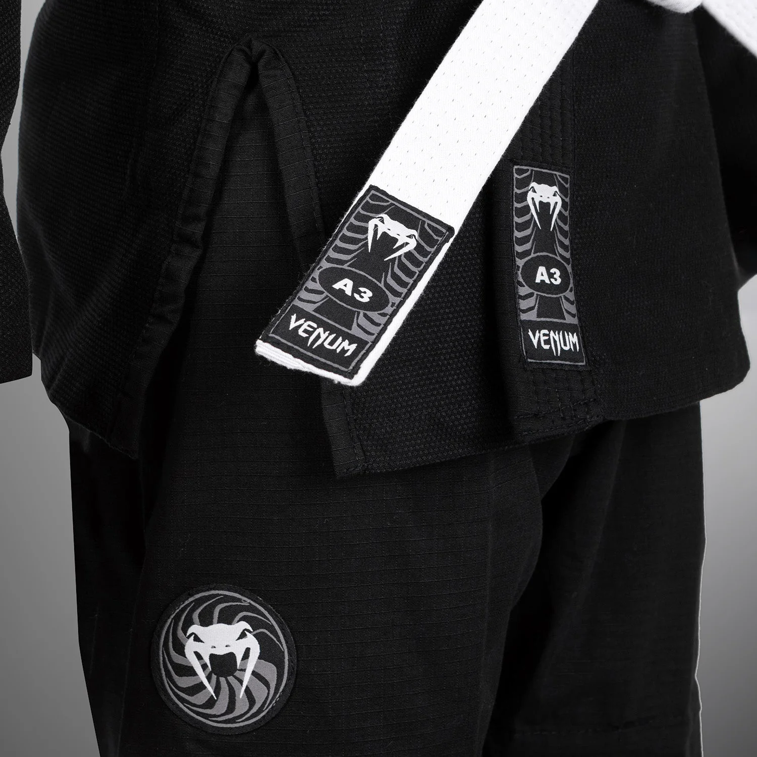 Venum First BJJ GI - Black - Image 6