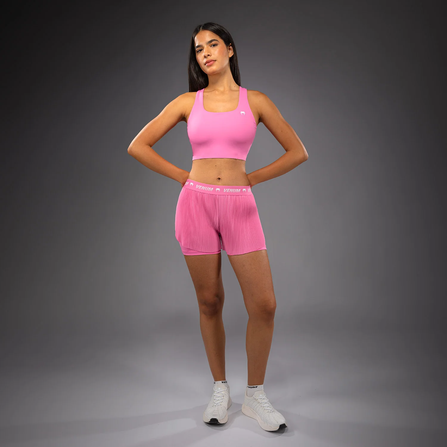 Venum Flowfit Women's Training Shorts - Candy Pink - Image 6
