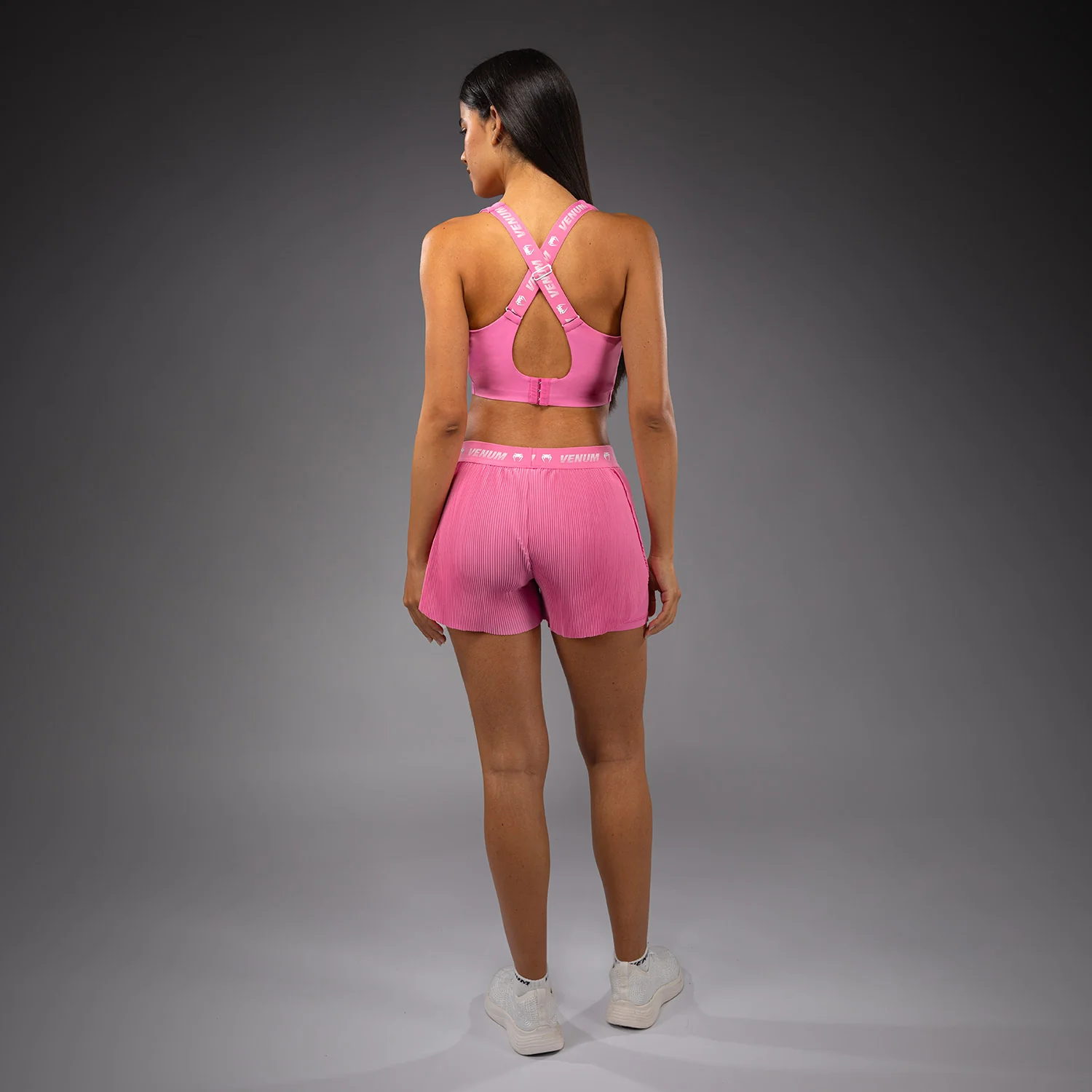 Venum Flowfit Women's Training Shorts - Candy Pink - Image 8