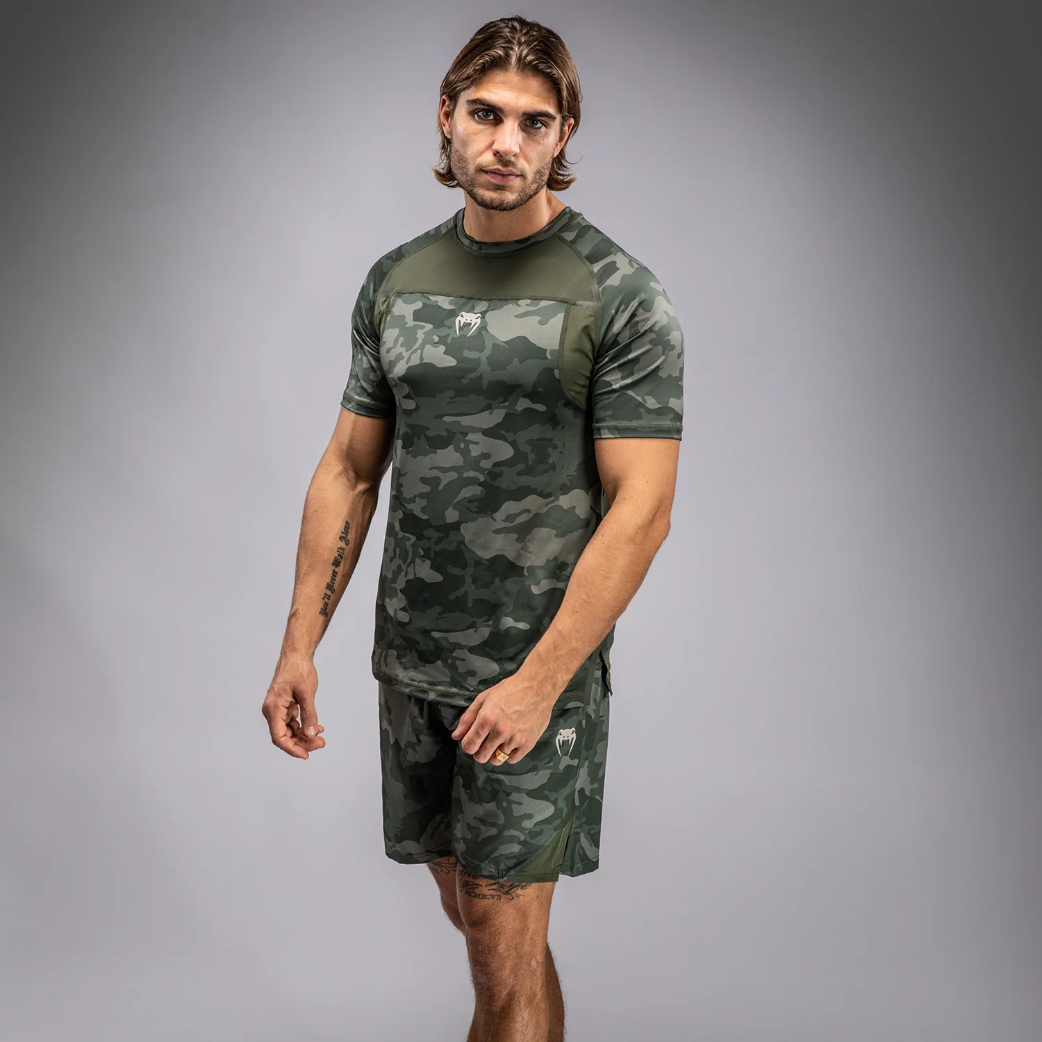 Venum G-Fit Air Men's Dry-Tech T-Shirt - Army Camo