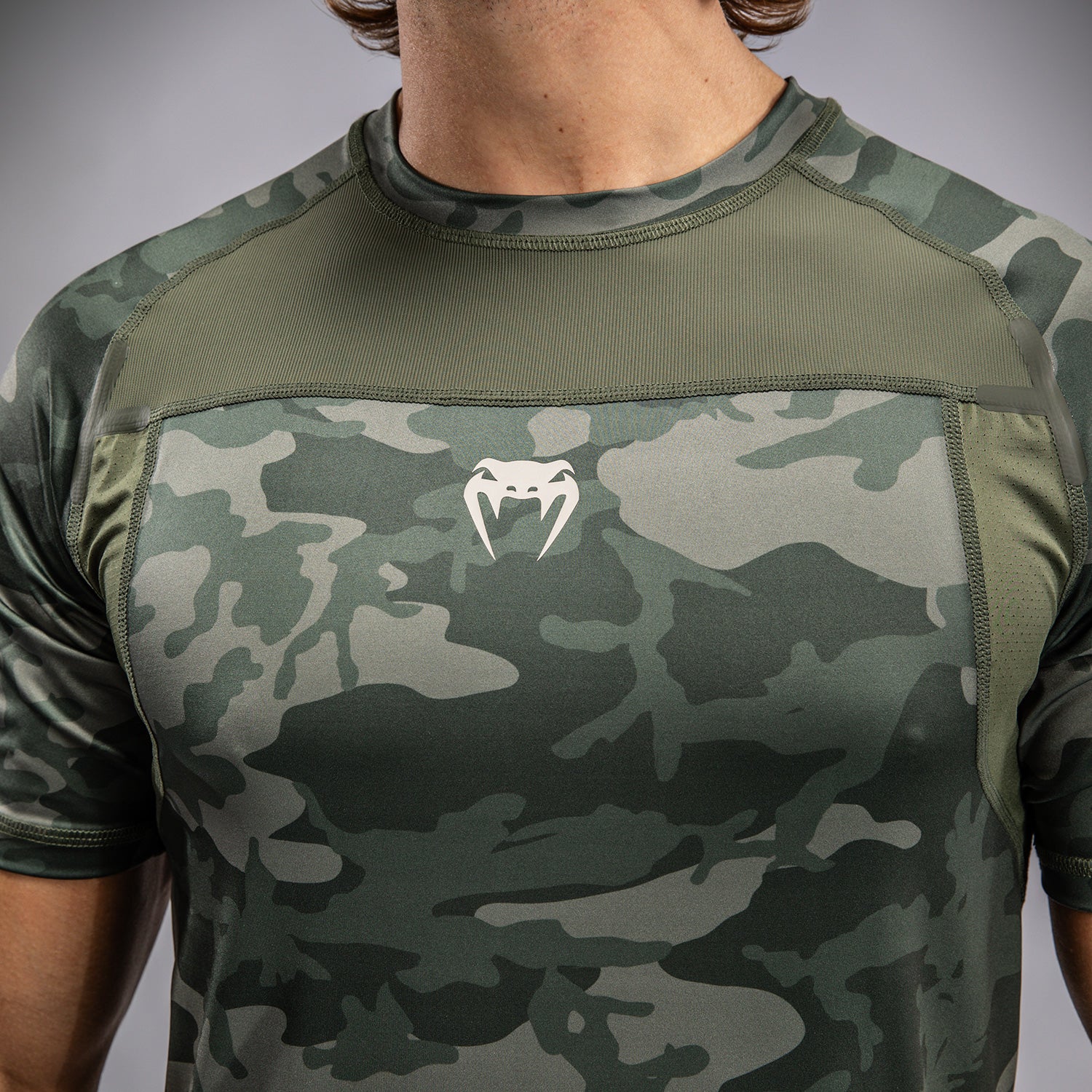 Venum G-Fit Air Men's Dry-Tech T-Shirt - Army Camo - Image 6