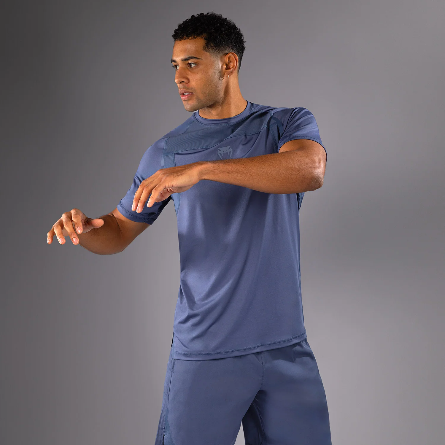 Venum G-Fit Air Men's Dry-Tech T-Shirt - Foggy Blue - Image 3