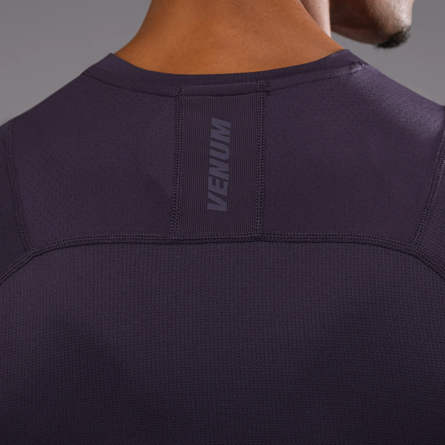 Venum G-Fit Air Men's Sleeveless Rashguard - Deep Purple - Image 4