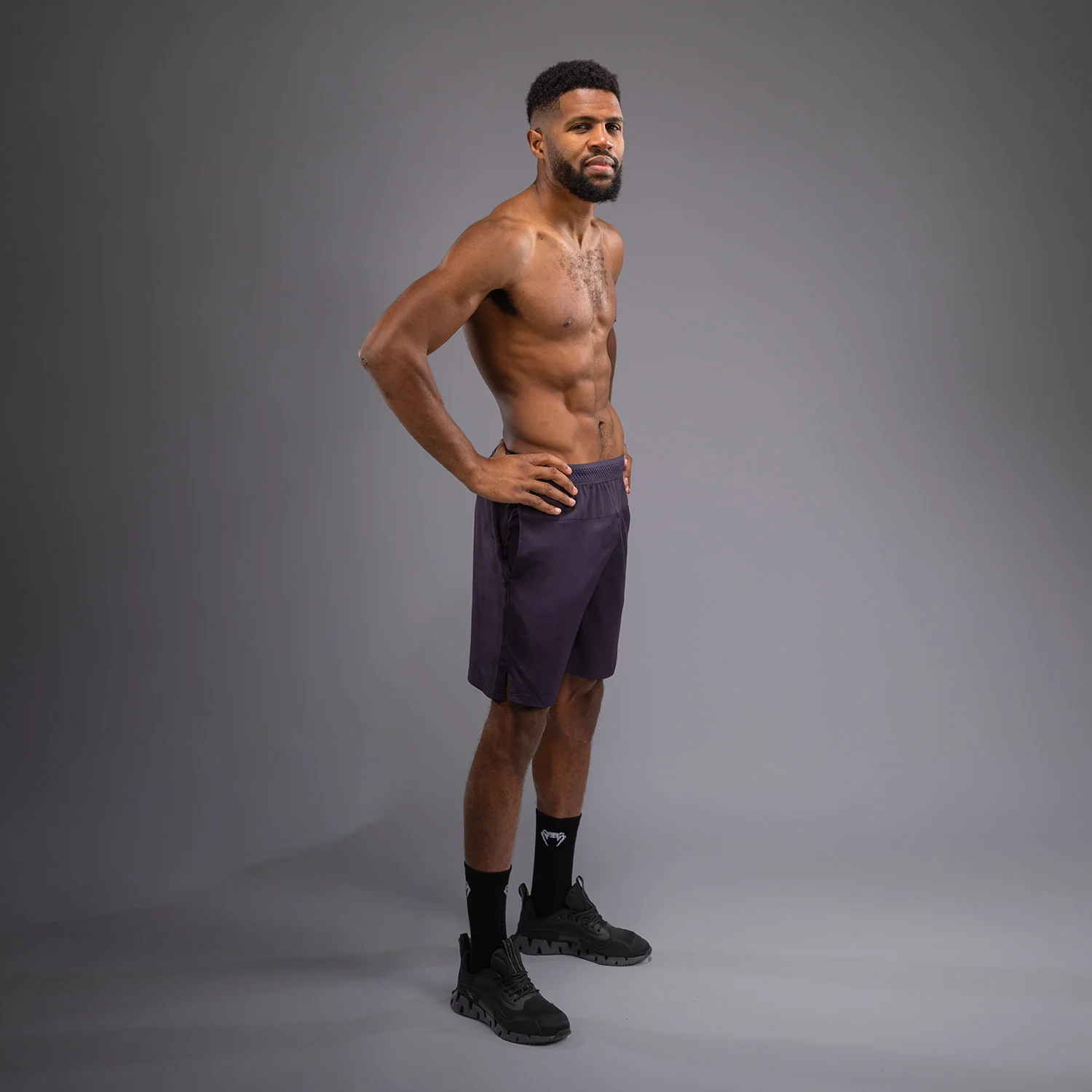 Venum G-Fit Air Men's Training Shorts - Deep Purple - Image 3