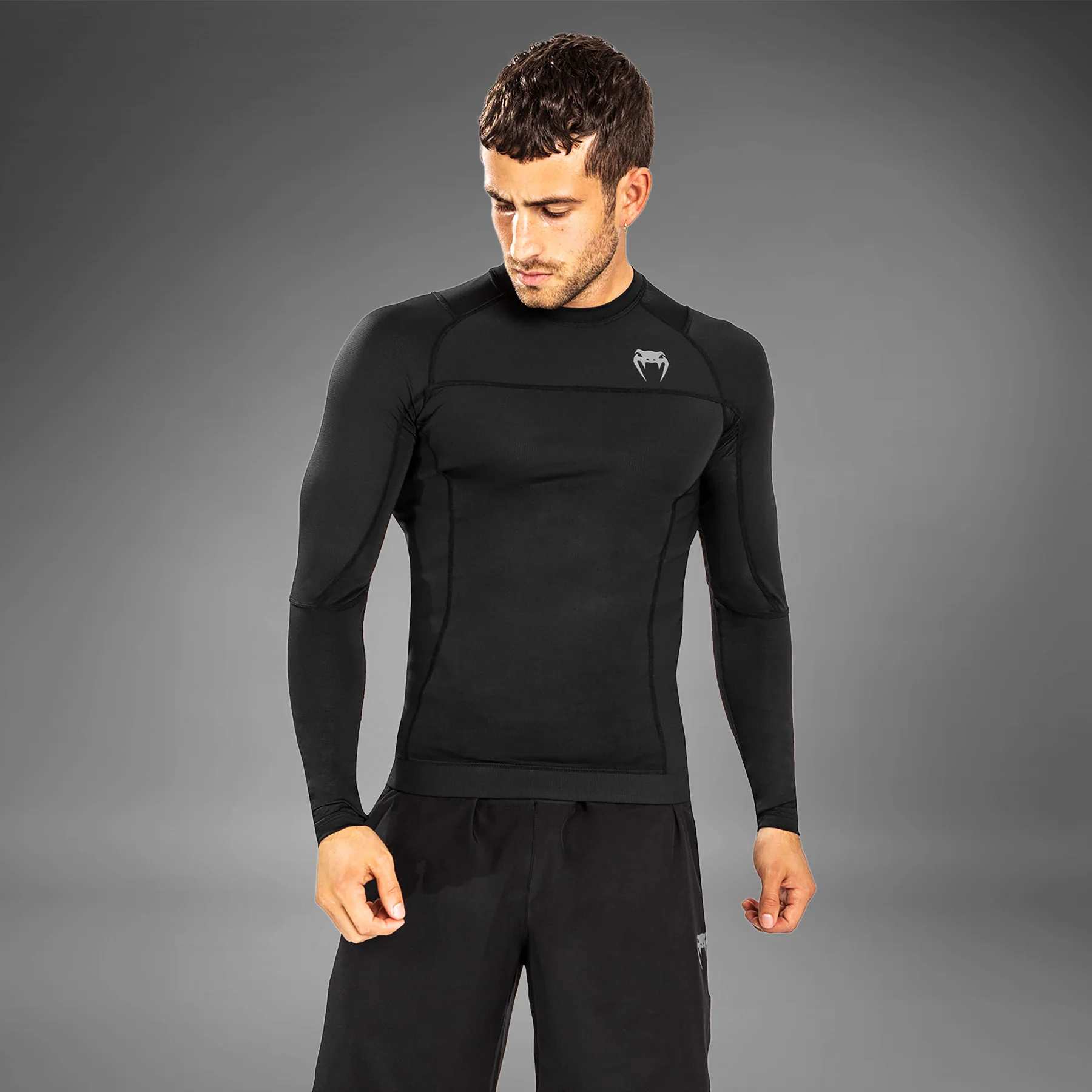 Venum G-Fit Air Rashguards Longsleeve - Black - Image 2