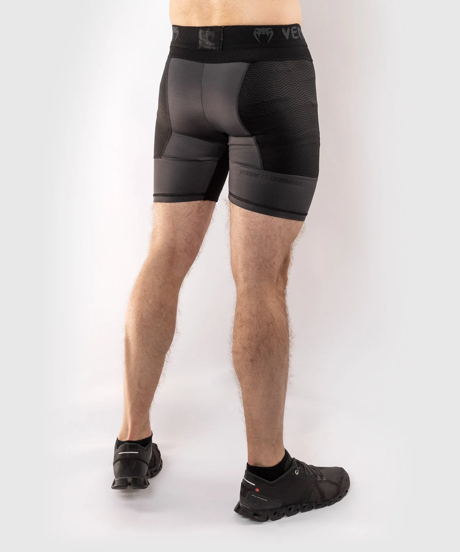 Venum G-Fit Compression Shorts - Grey/Black - Image 10