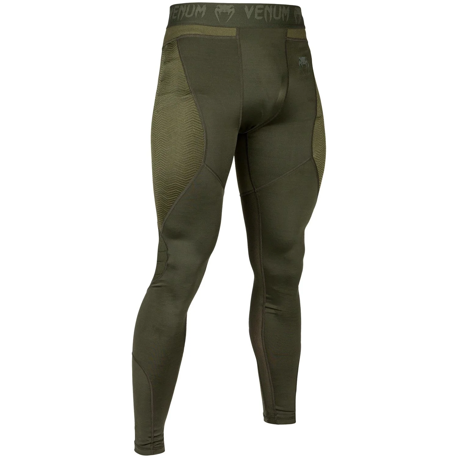 Venum G-Fit Compression Tights - Khaki - Image 4