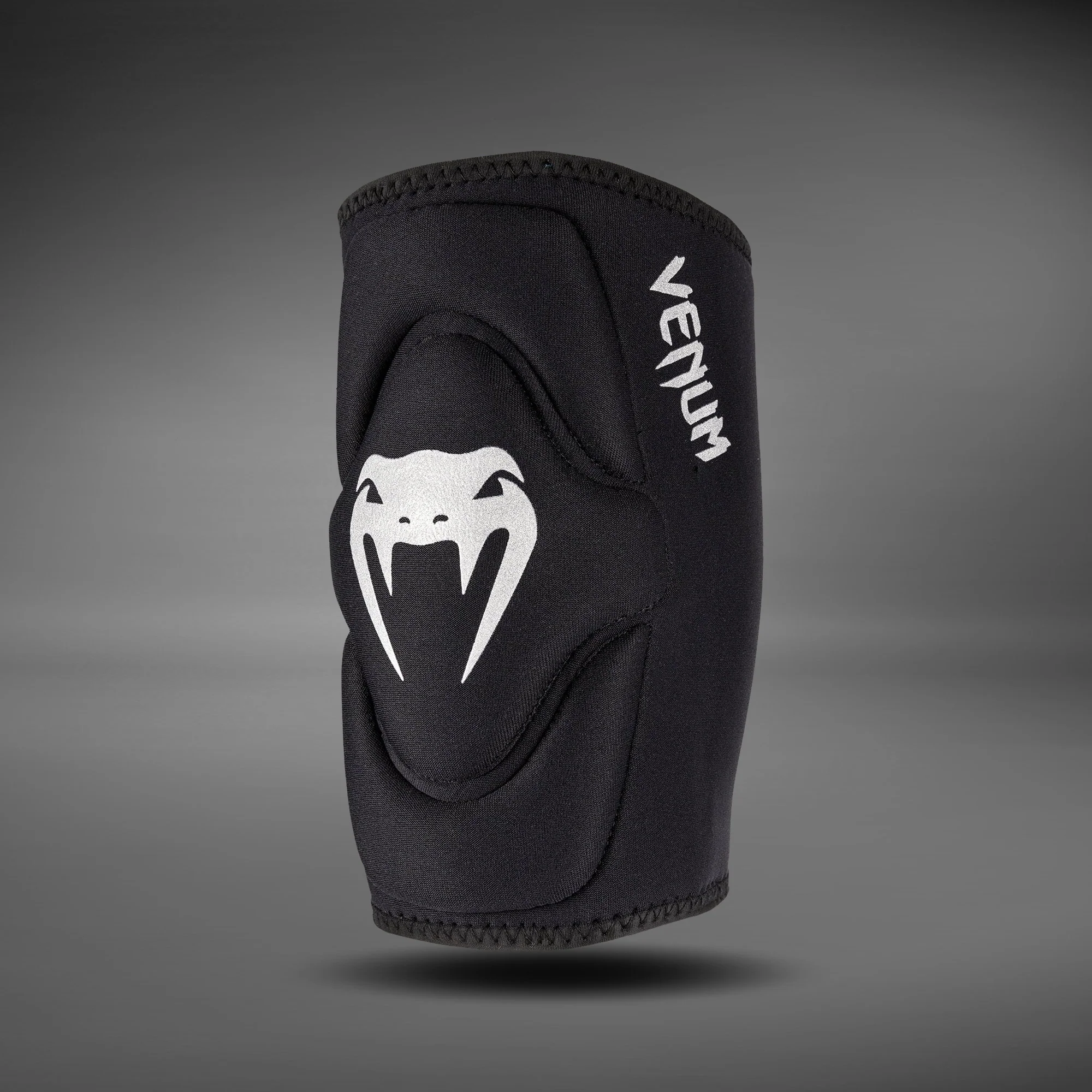 Venum Gel Kontact Knee Pads - Black/Silver - Image 6