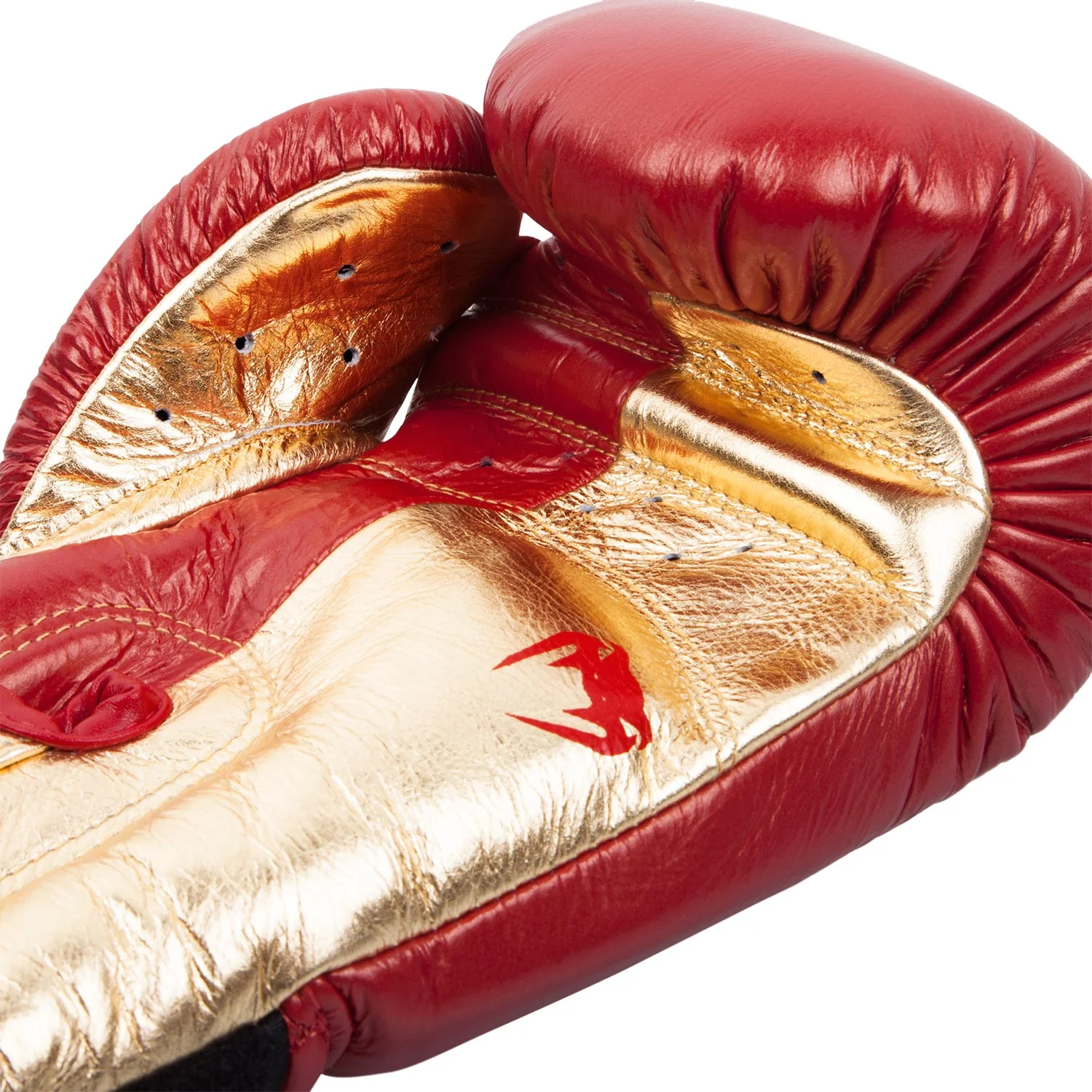 Venum Giant 3.0 Boxing Gloves Blood & Gold - Limited Edition - Nappa Leather - Image 4