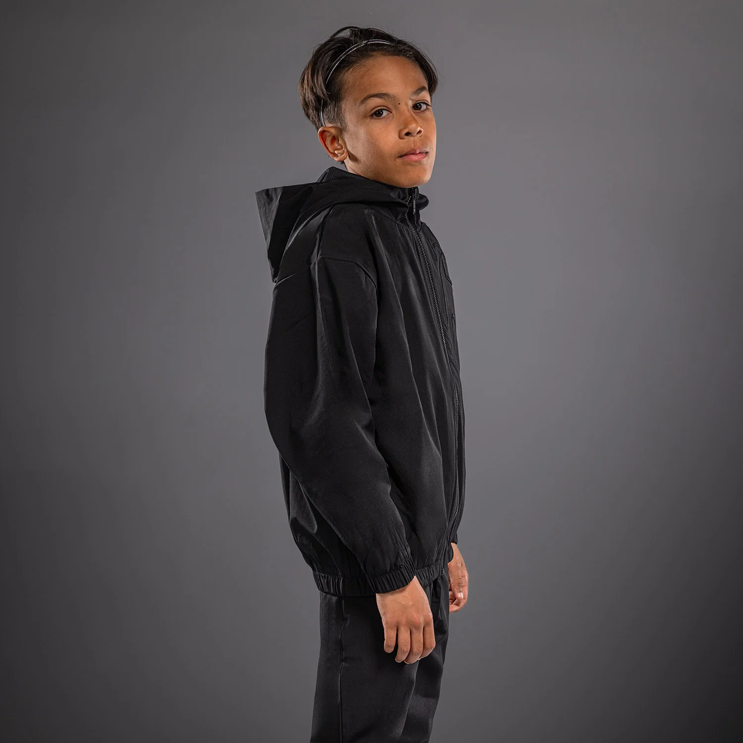 Venum Giant 3D Kids Track Jacket - Black - Image 4